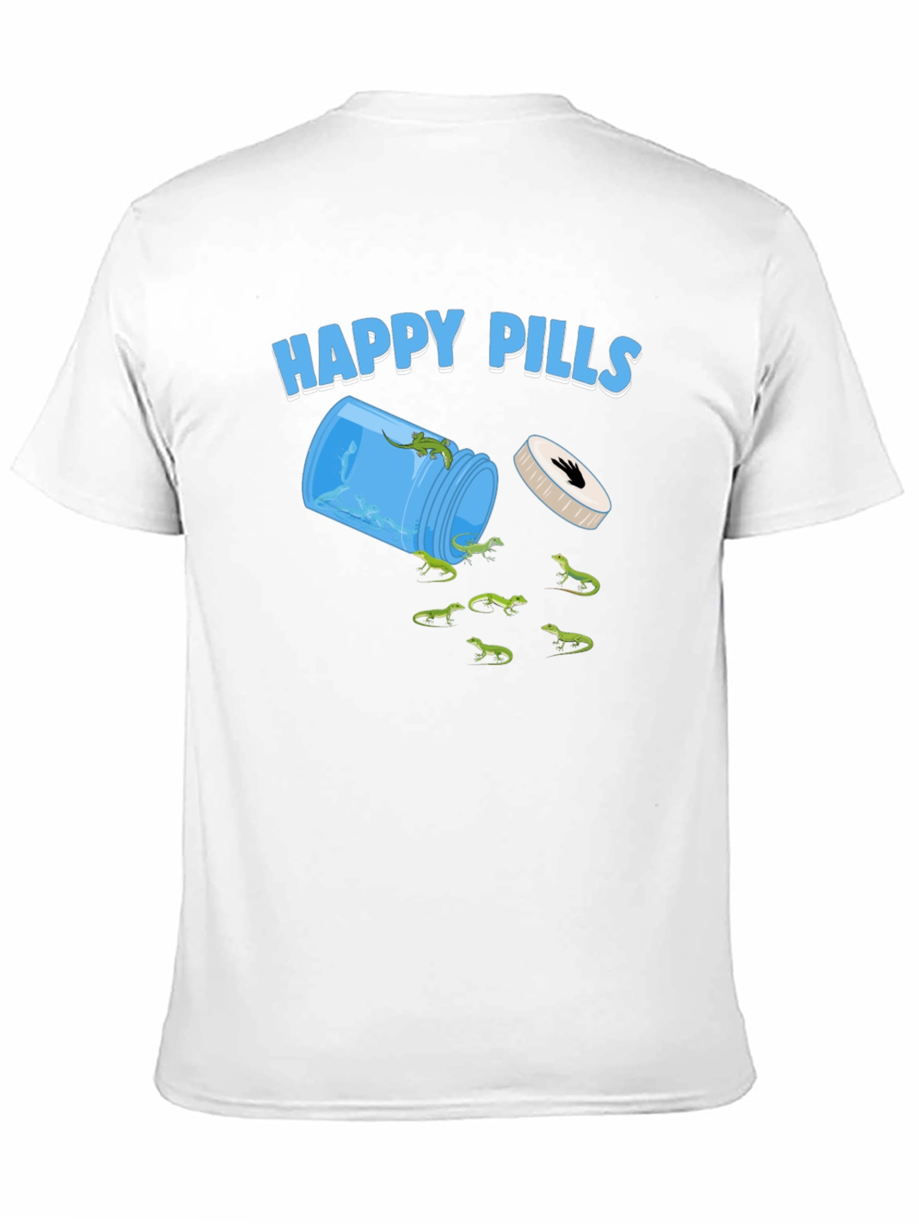 Happy Pills Lizard Graphic Tee