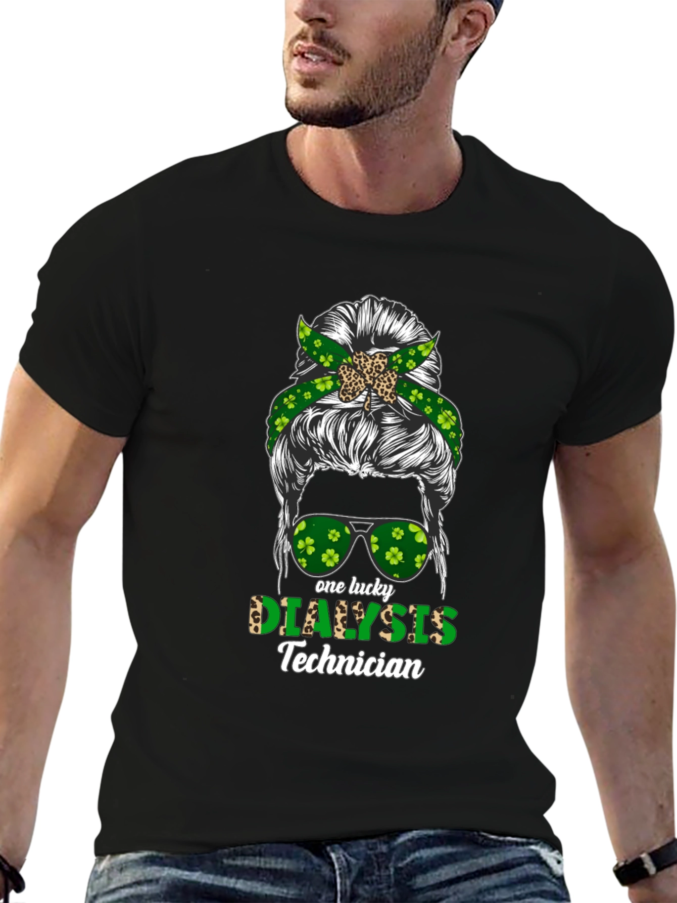 Lucky Dialysis Technician St. Patricks Day T-Shirt