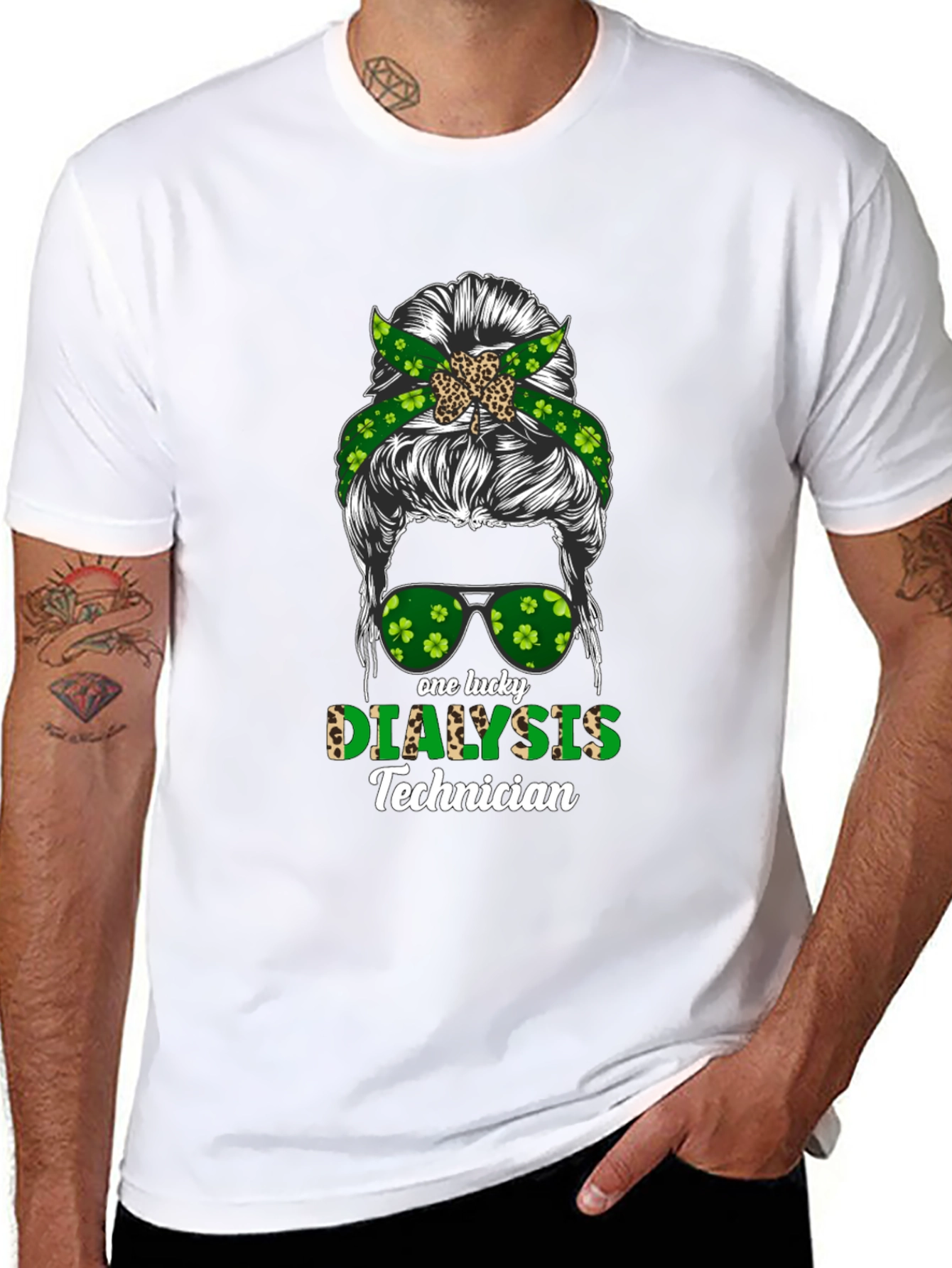 Lucky Dialysis Technician St. Patricks Day T-Shirt