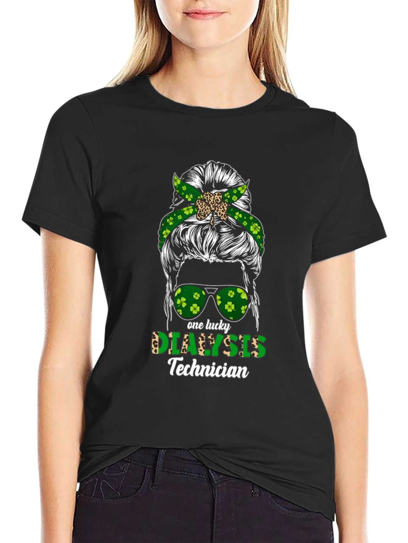 Lucky Dialysis Technician St. Patricks Day T-Shirt