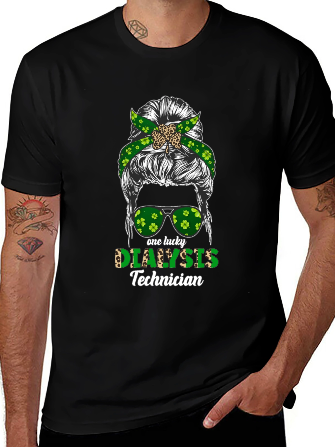 Lucky Dialysis Technician St. Patricks Day T-Shirt