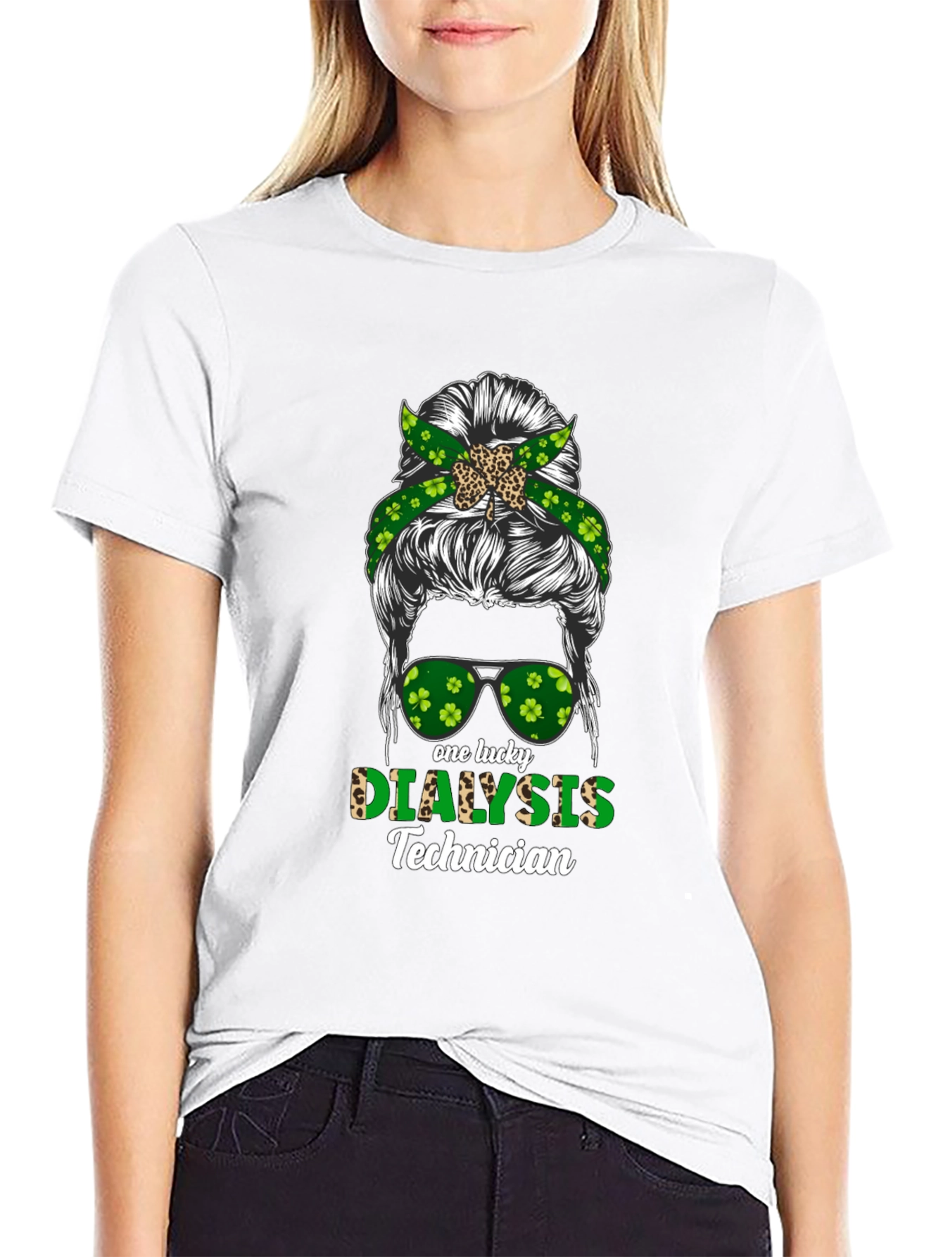 Lucky Dialysis Technician St. Patricks Day T-Shirt