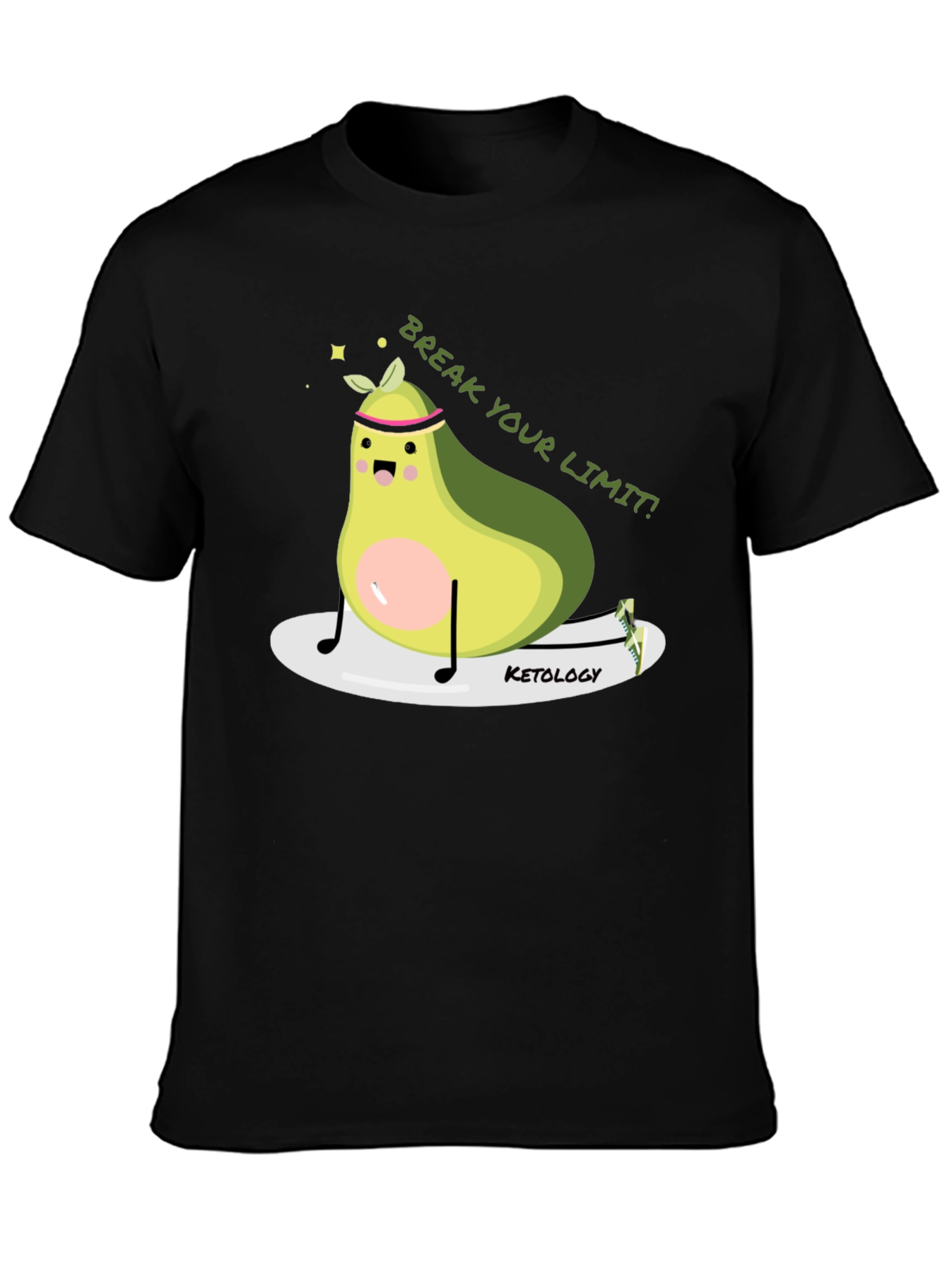 Avocado Gym T-Shirt - Break Your Limit!