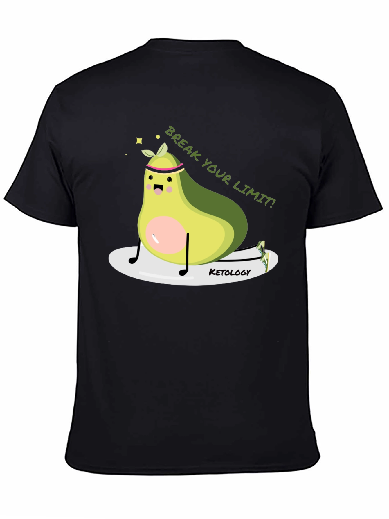 Avocado Gym T-Shirt - Break Your Limit!