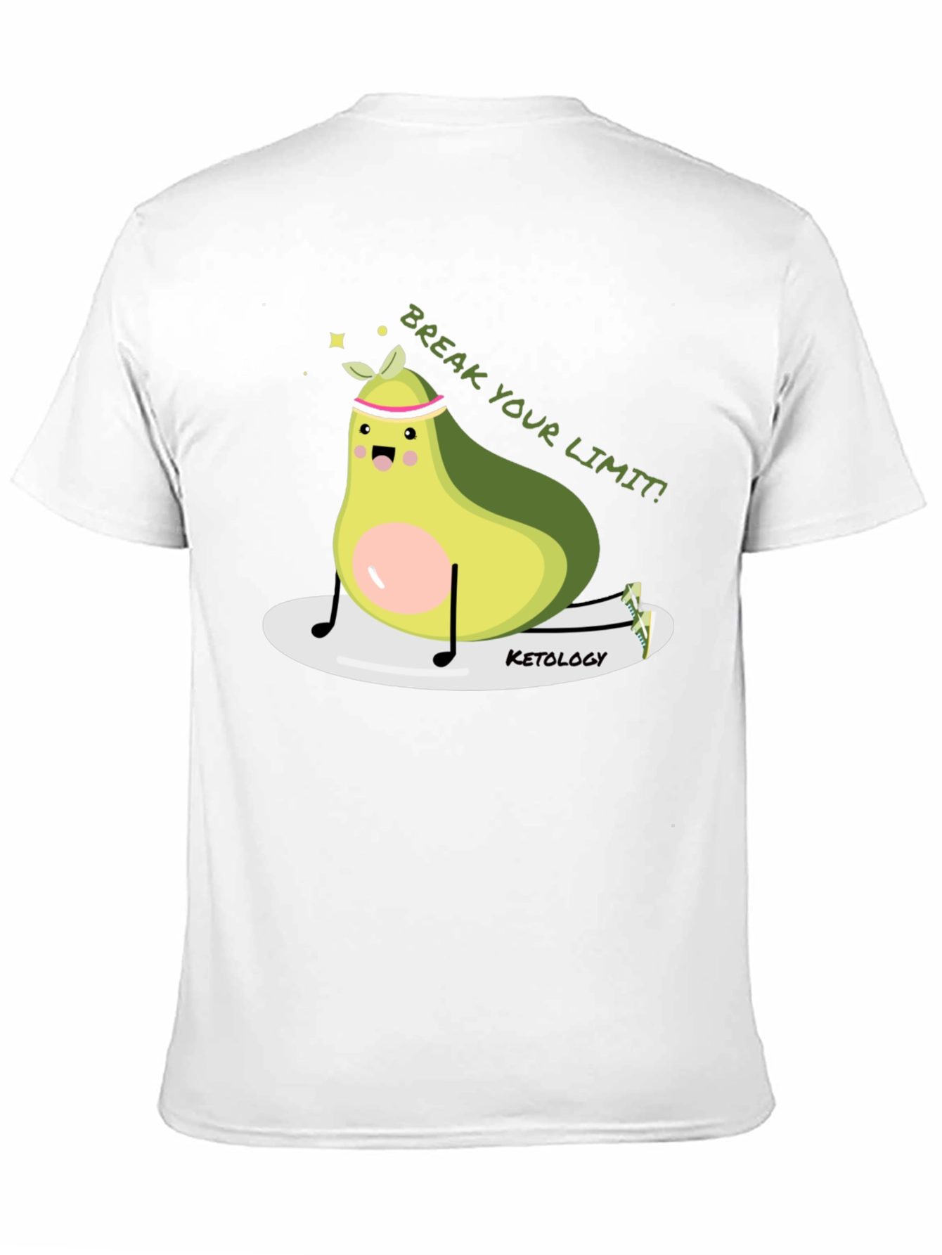 Avocado Gym T-Shirt - Break Your Limit!