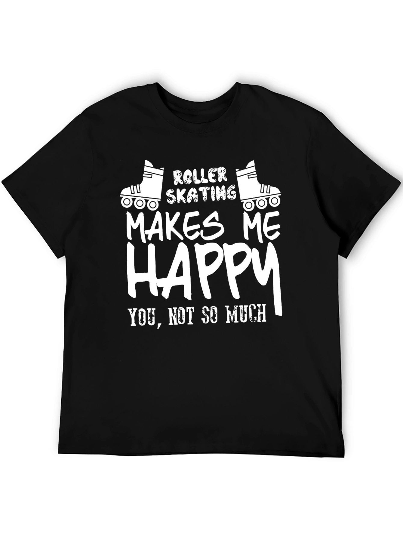 Roller Skating Makes Me Happy T-Shirt