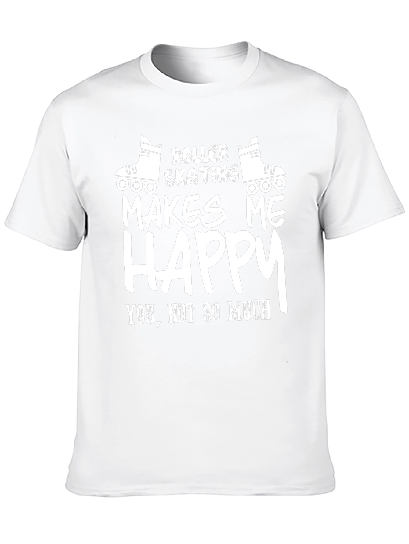 Roller Skating Makes Me Happy T-Shirt