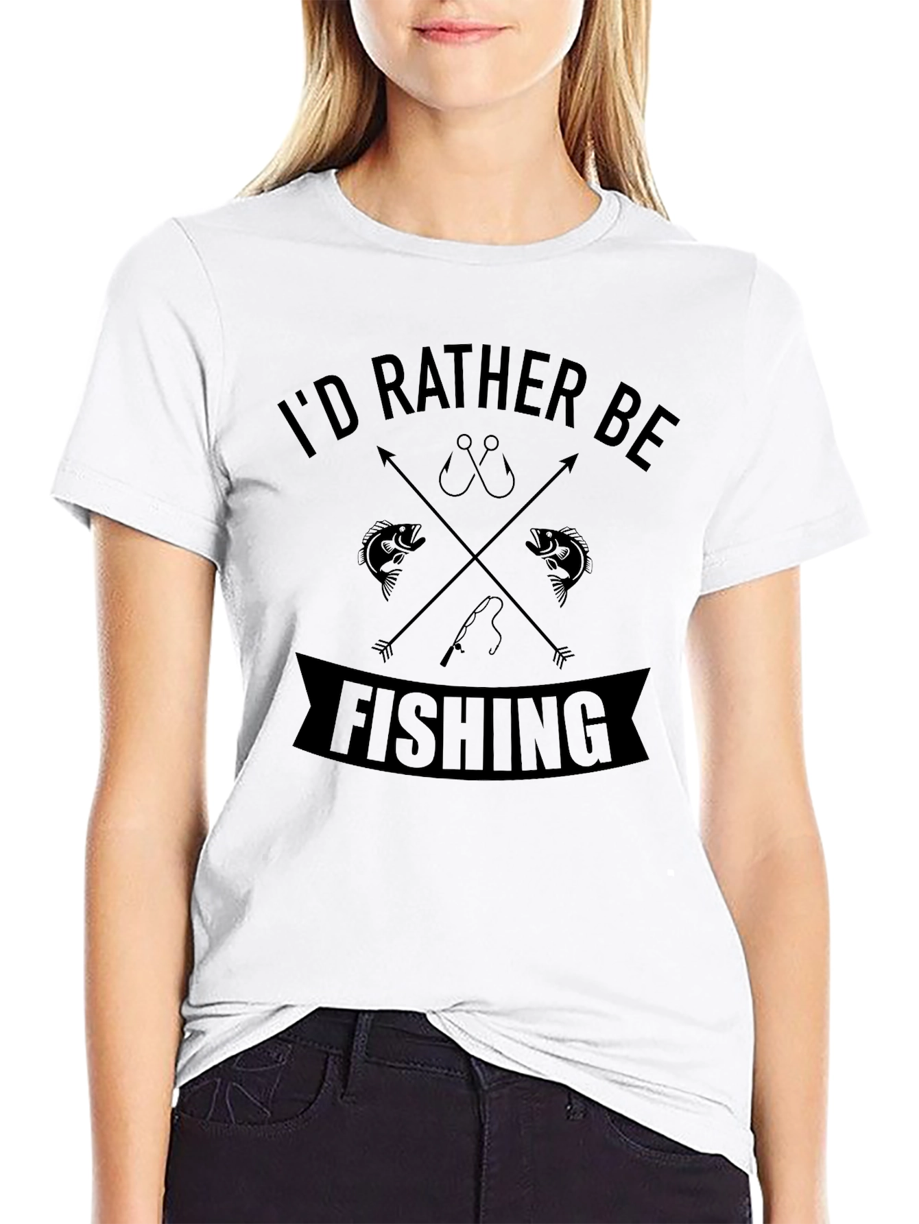 Id Rather Be Fishing T-Shirt