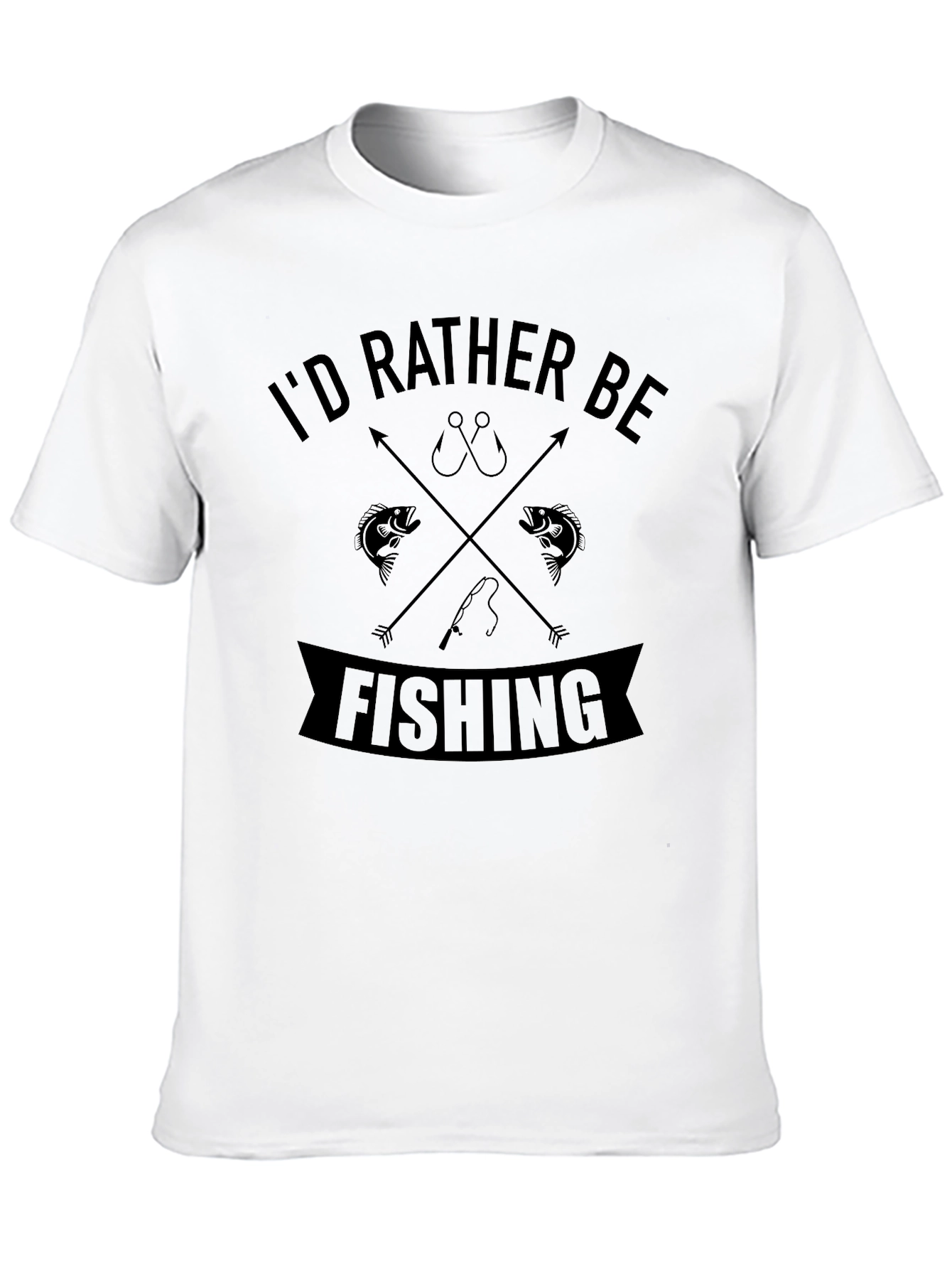 Id Rather Be Fishing T-Shirt
