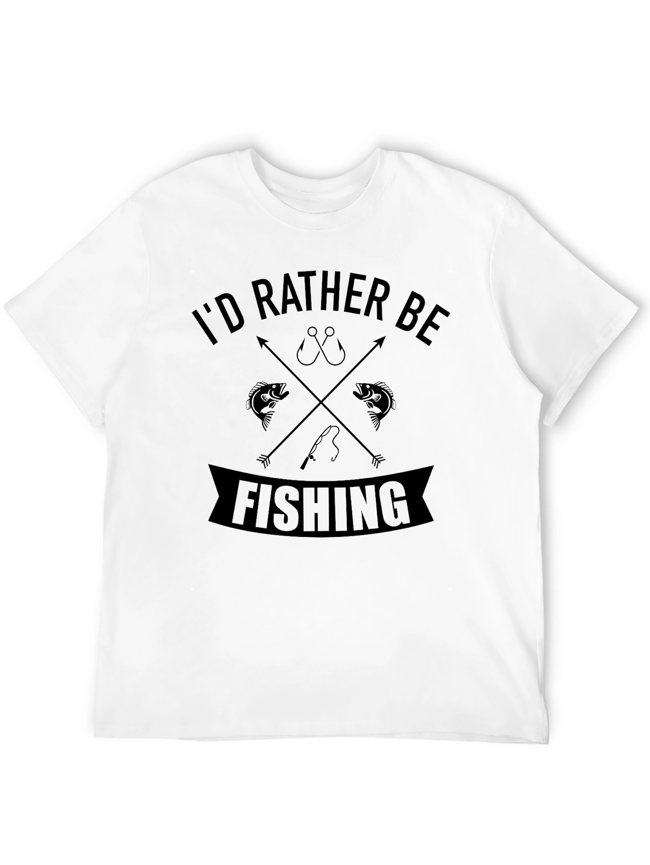 Id Rather Be Fishing T-Shirt