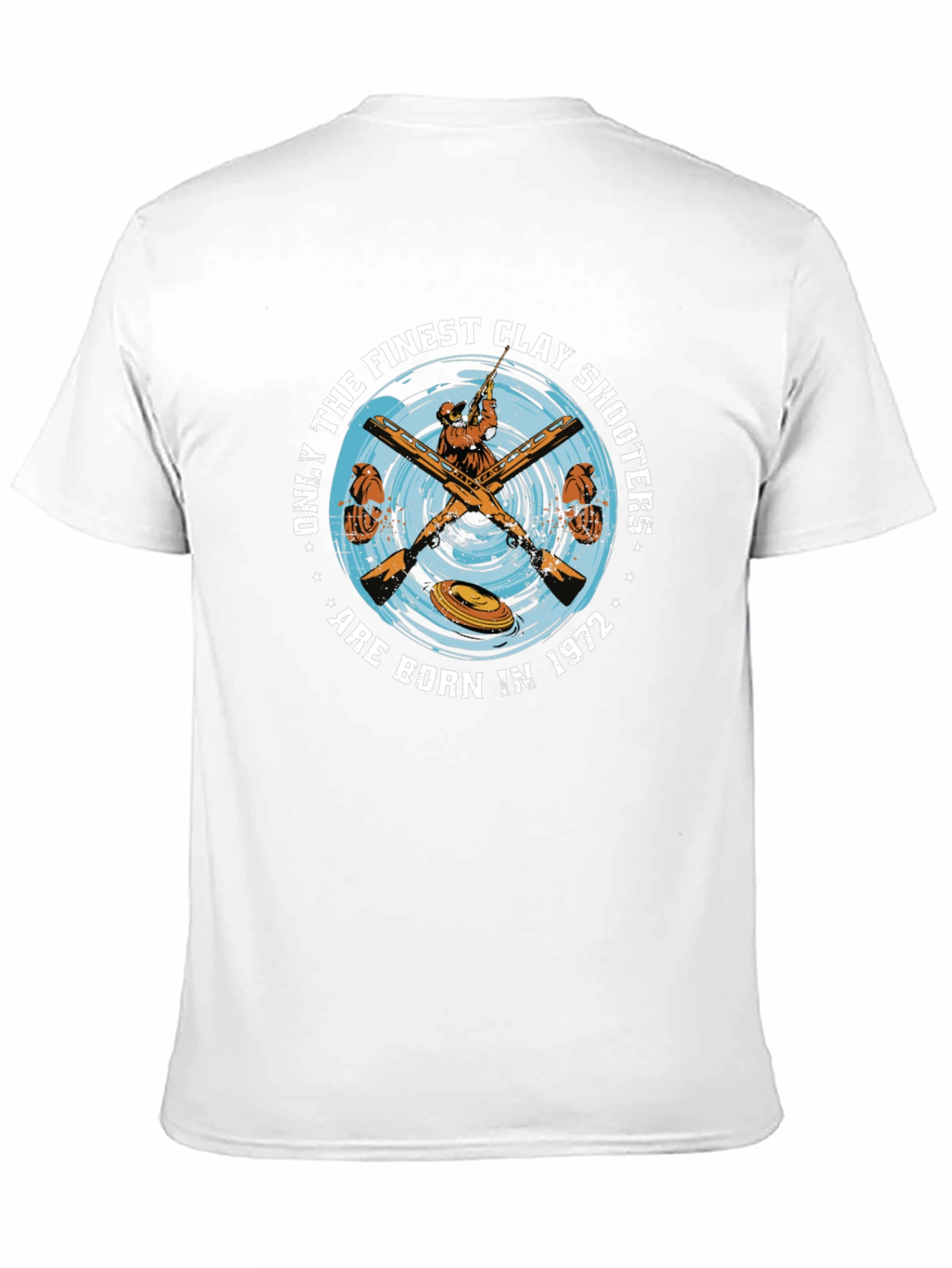 Finest Clay Shooters Born in 1972 T-Shirt