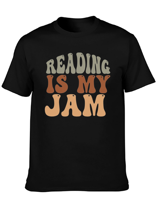 Reading Is My Jam Retro Graphic Tee