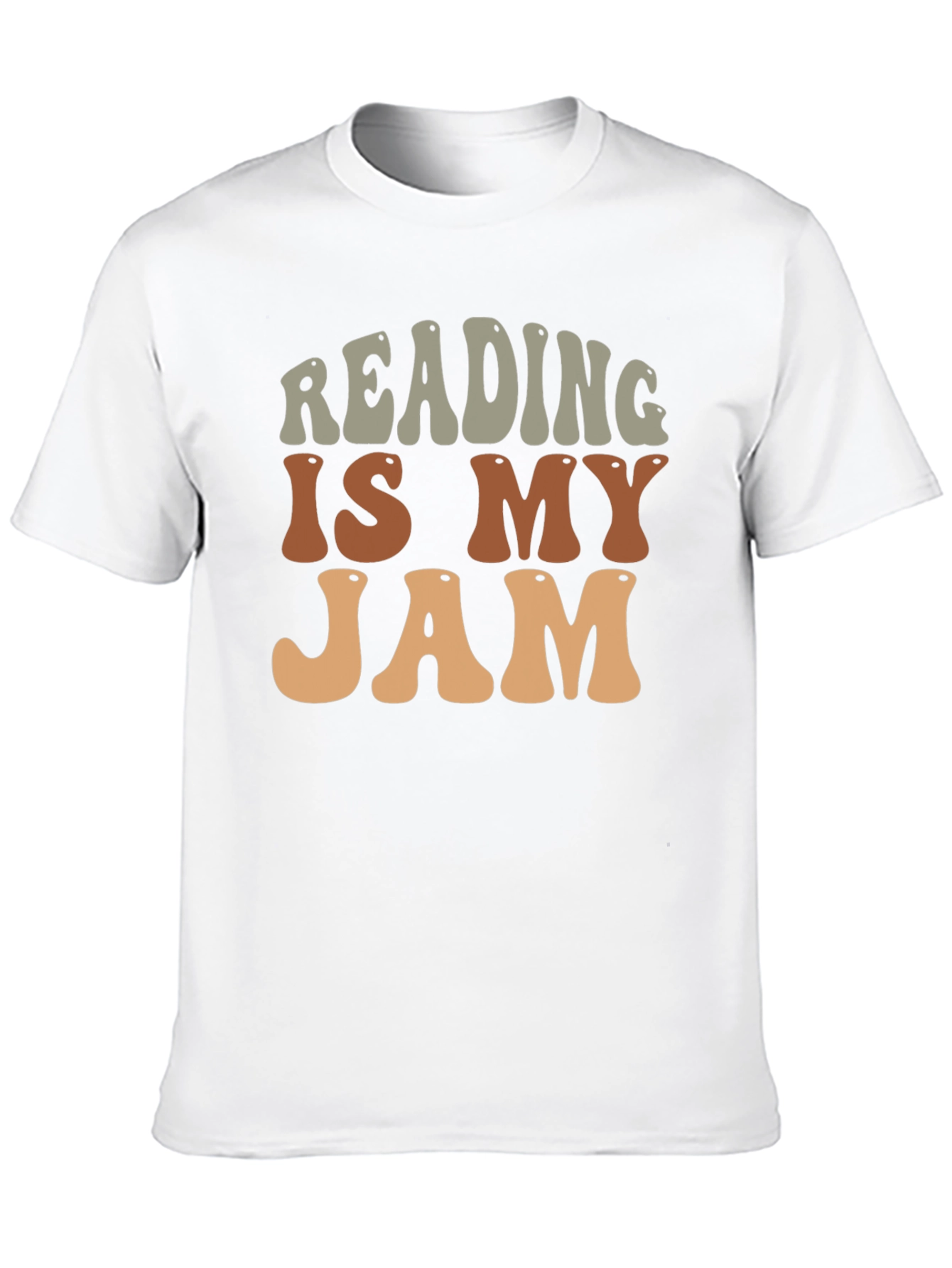 Reading Is My Jam Retro Graphic Tee
