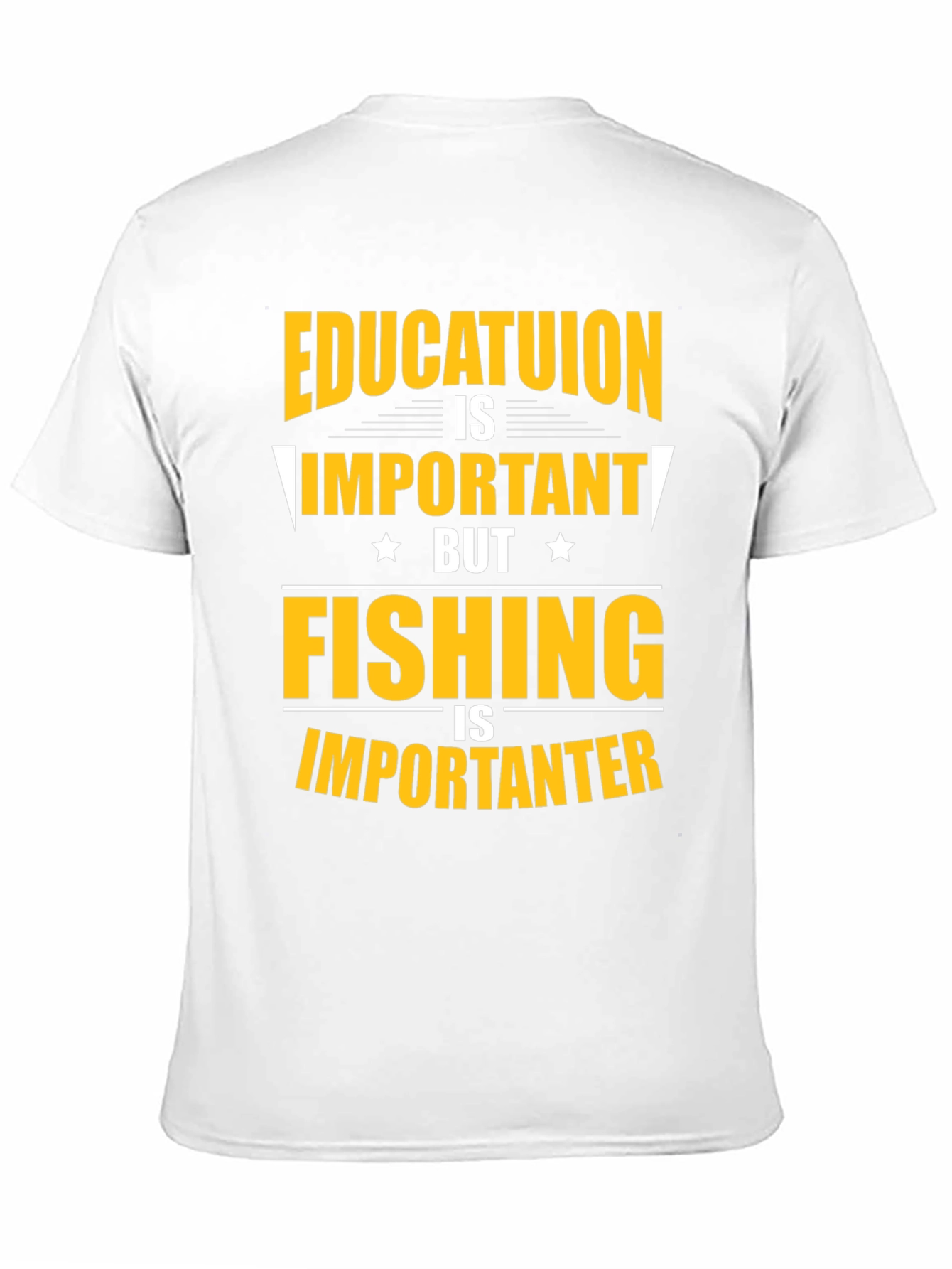 Fishing Is Importanter Graphic Tee