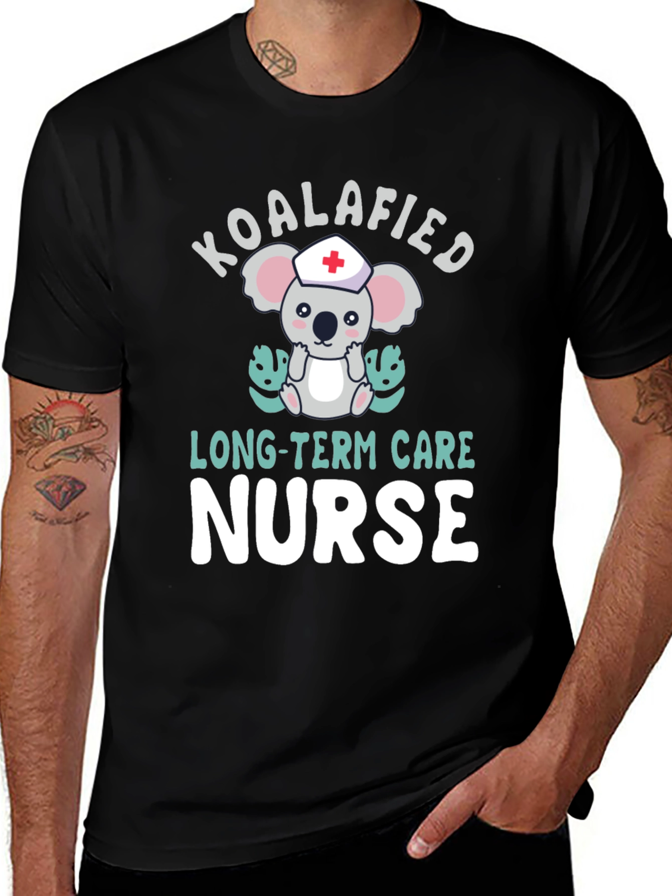 Koalafied Long-Term Care Nurse T-Shirt