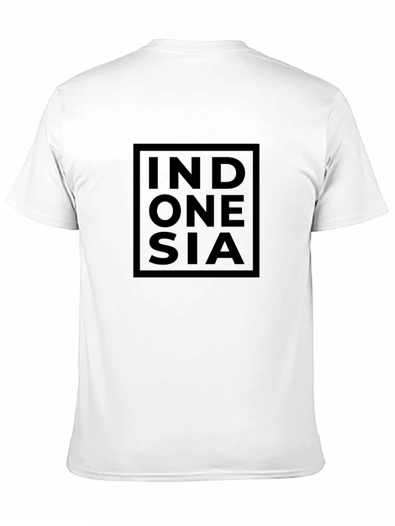 Indonesia Graphic T-Shirt - Black Tee for Men