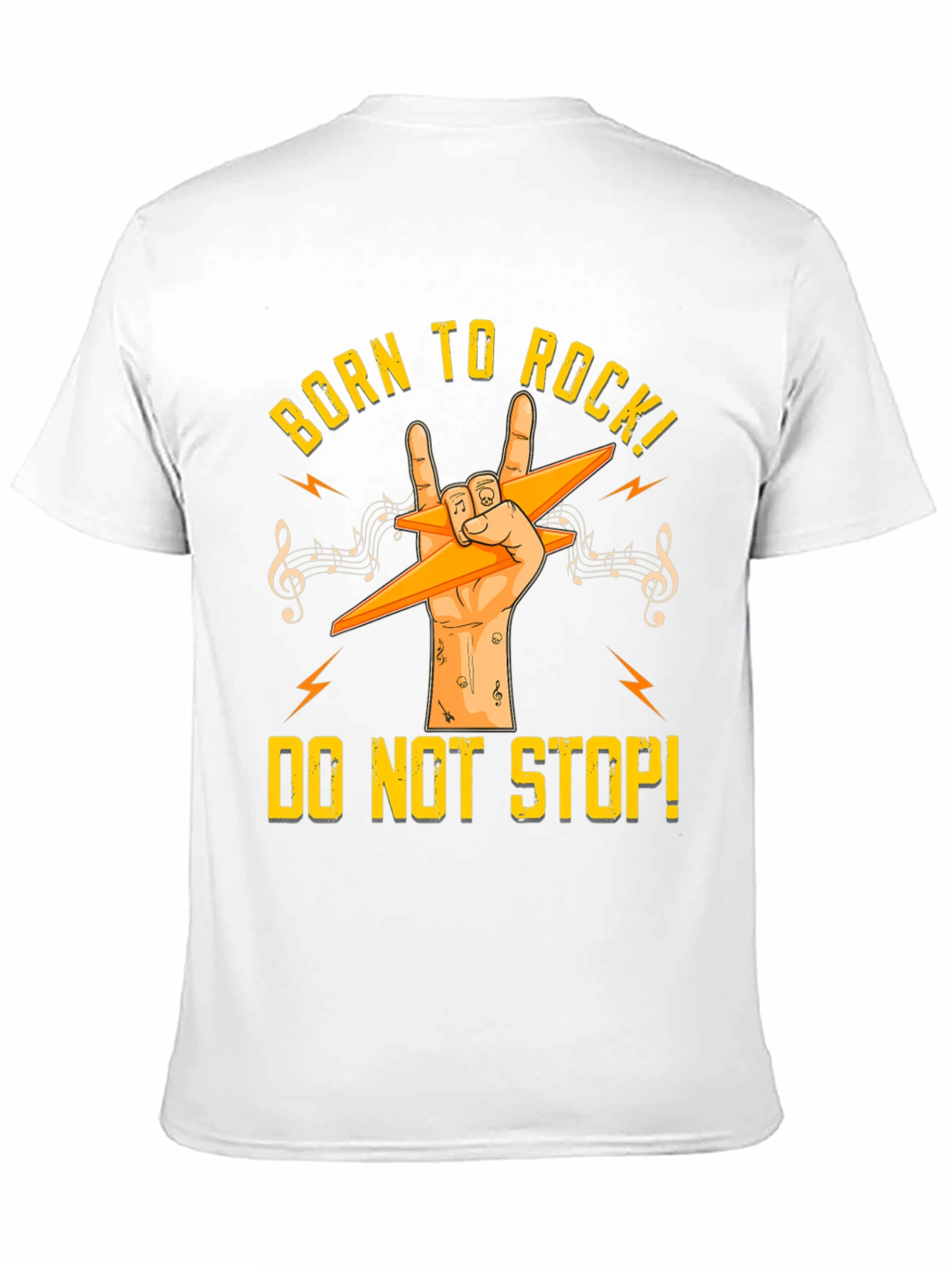 Born to Rock Graphic T-Shirt
