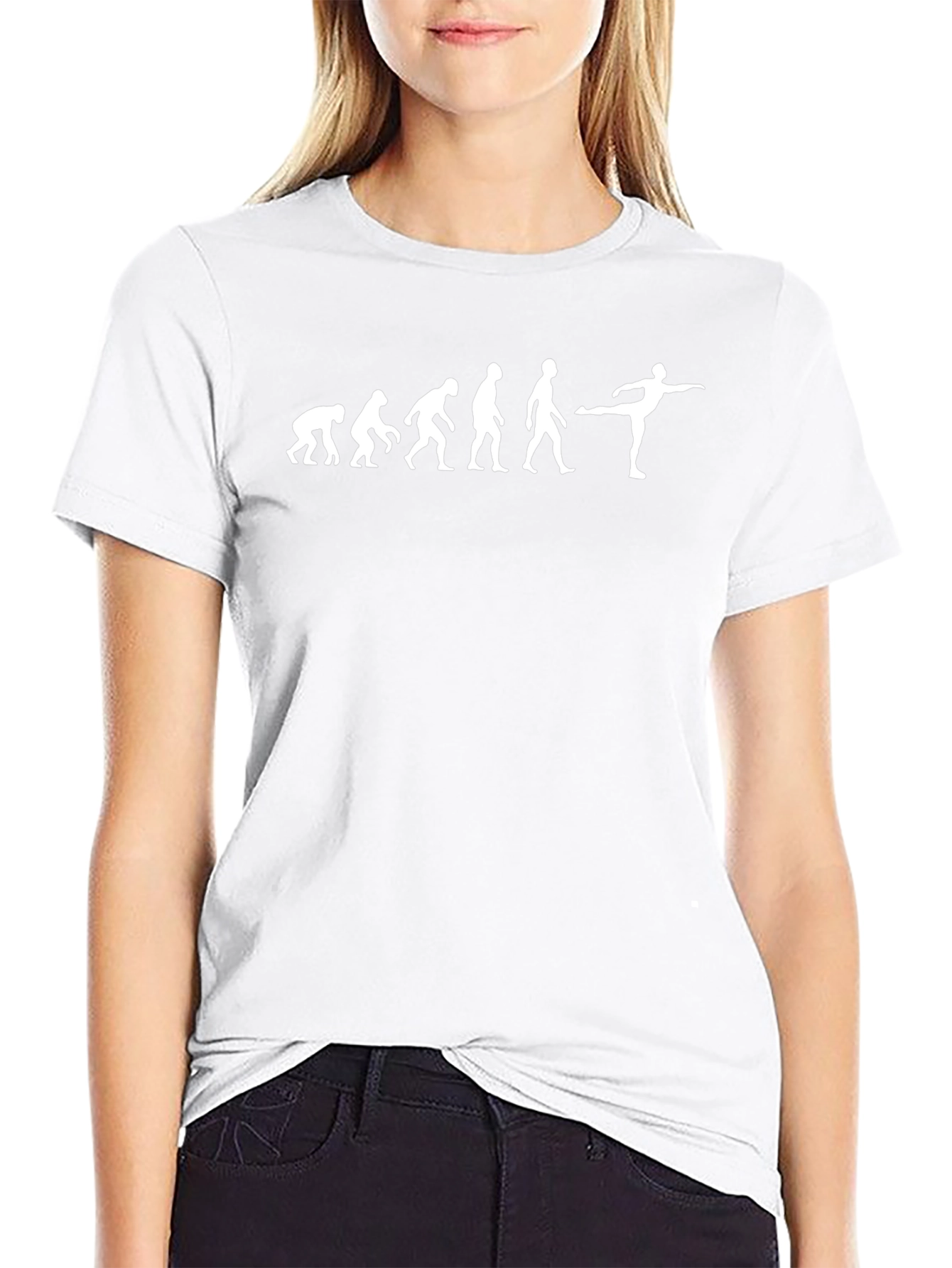 Ballet Evolution Graphic Tee - Dancer Humor T-Shirt