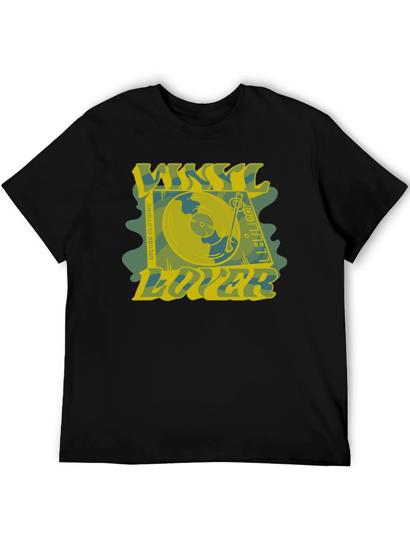 Vinyl Lover Graphic Tee - Retro Music Shirt