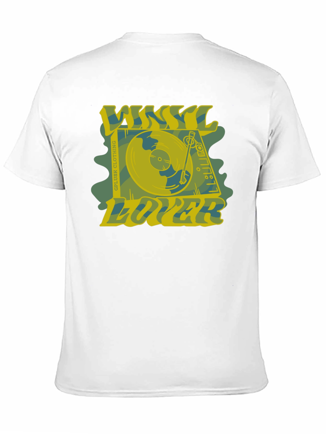 Vinyl Lover Graphic Tee - Retro Music Shirt