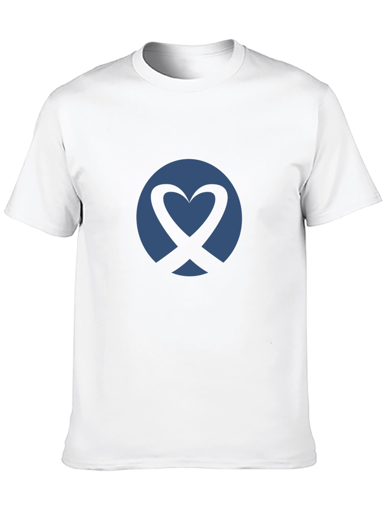 Heart X Graphic Tee - Mens Black T-Shirt