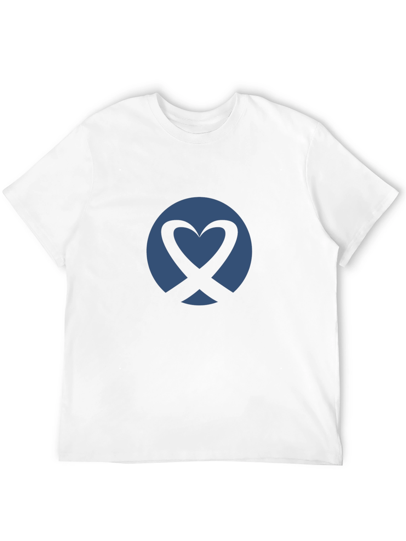 Heart X Graphic Tee - Mens Black T-Shirt