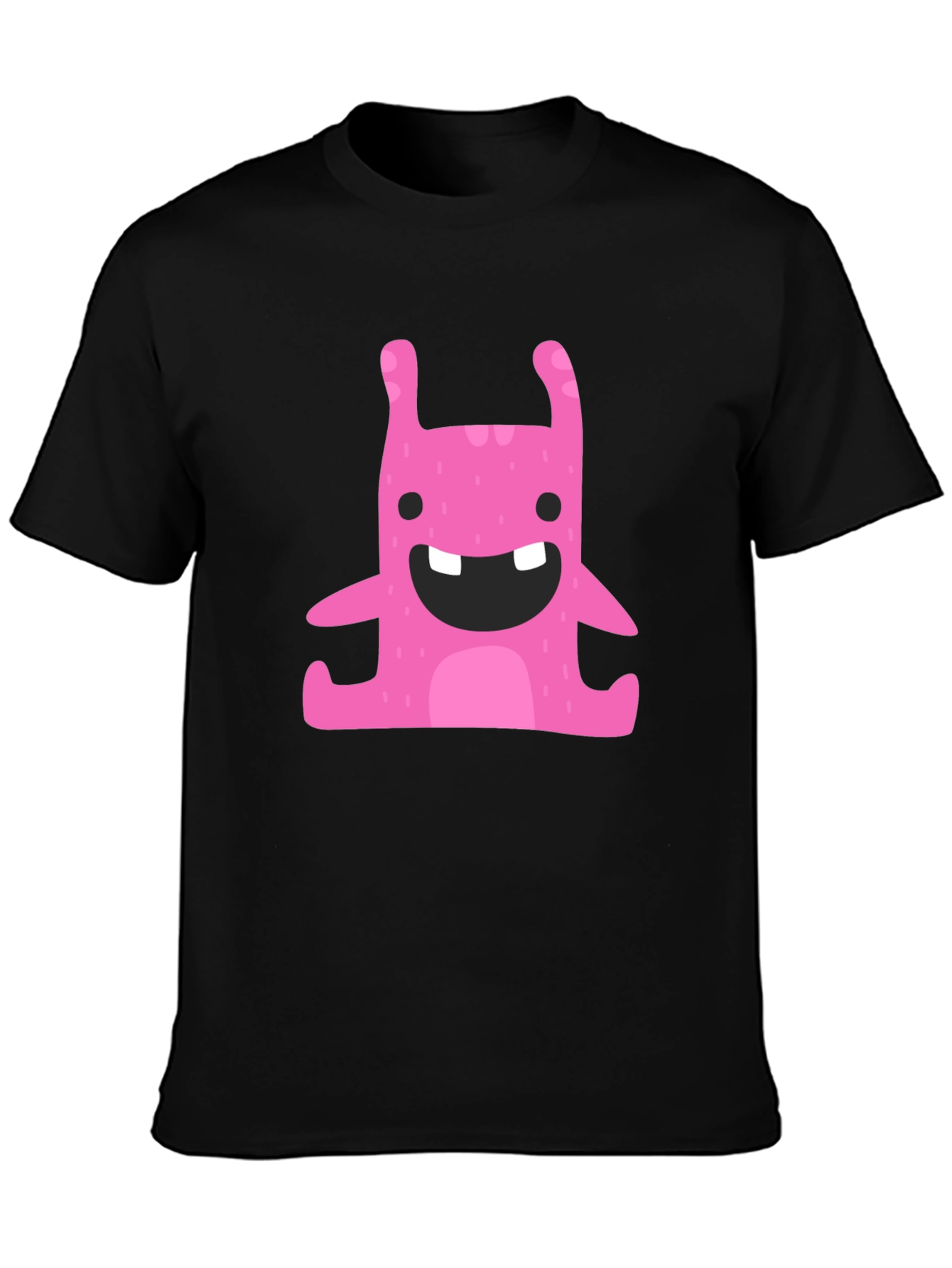 Pink Monster Graphic T-Shirt