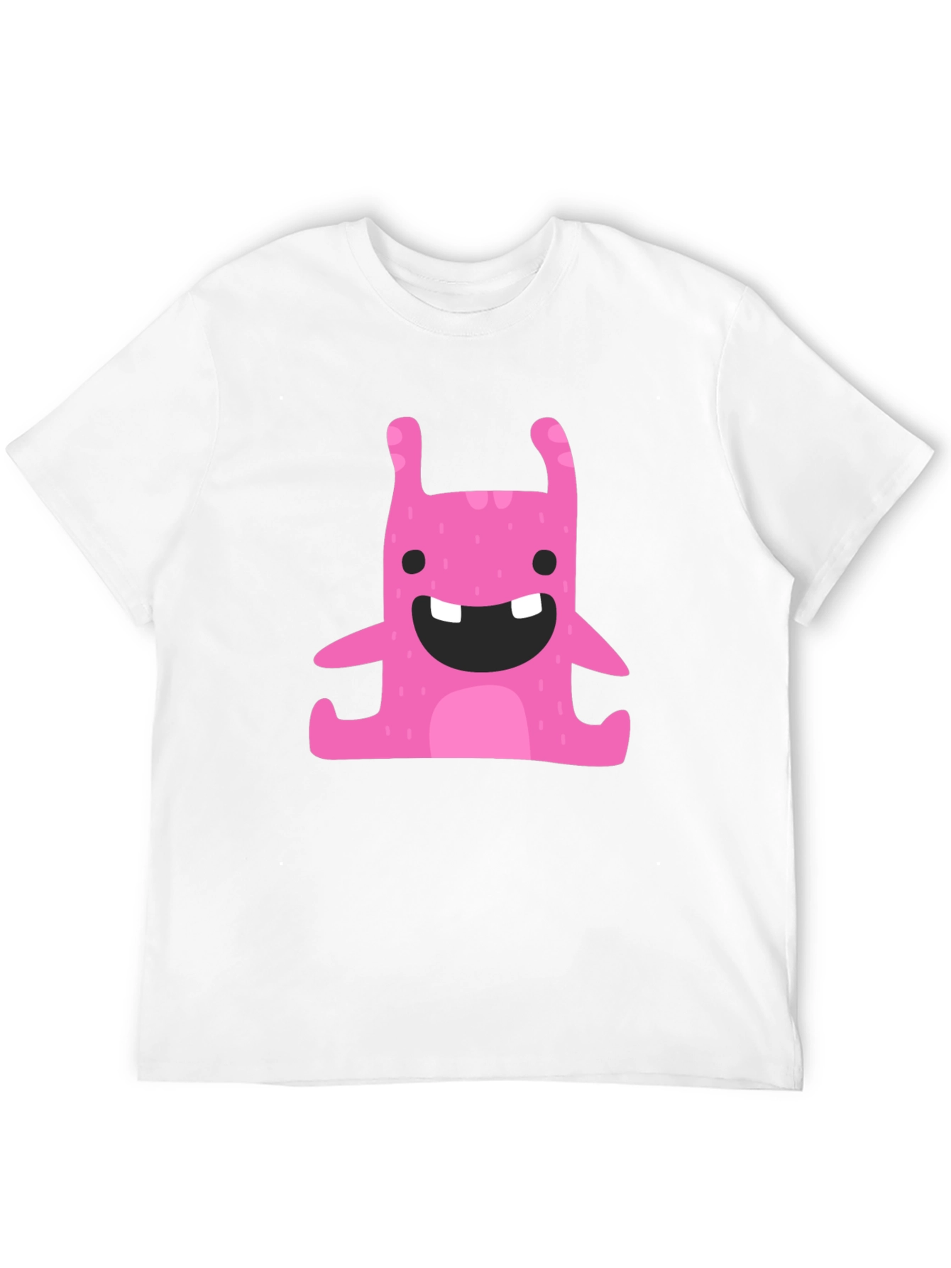 Pink Monster Graphic T-Shirt