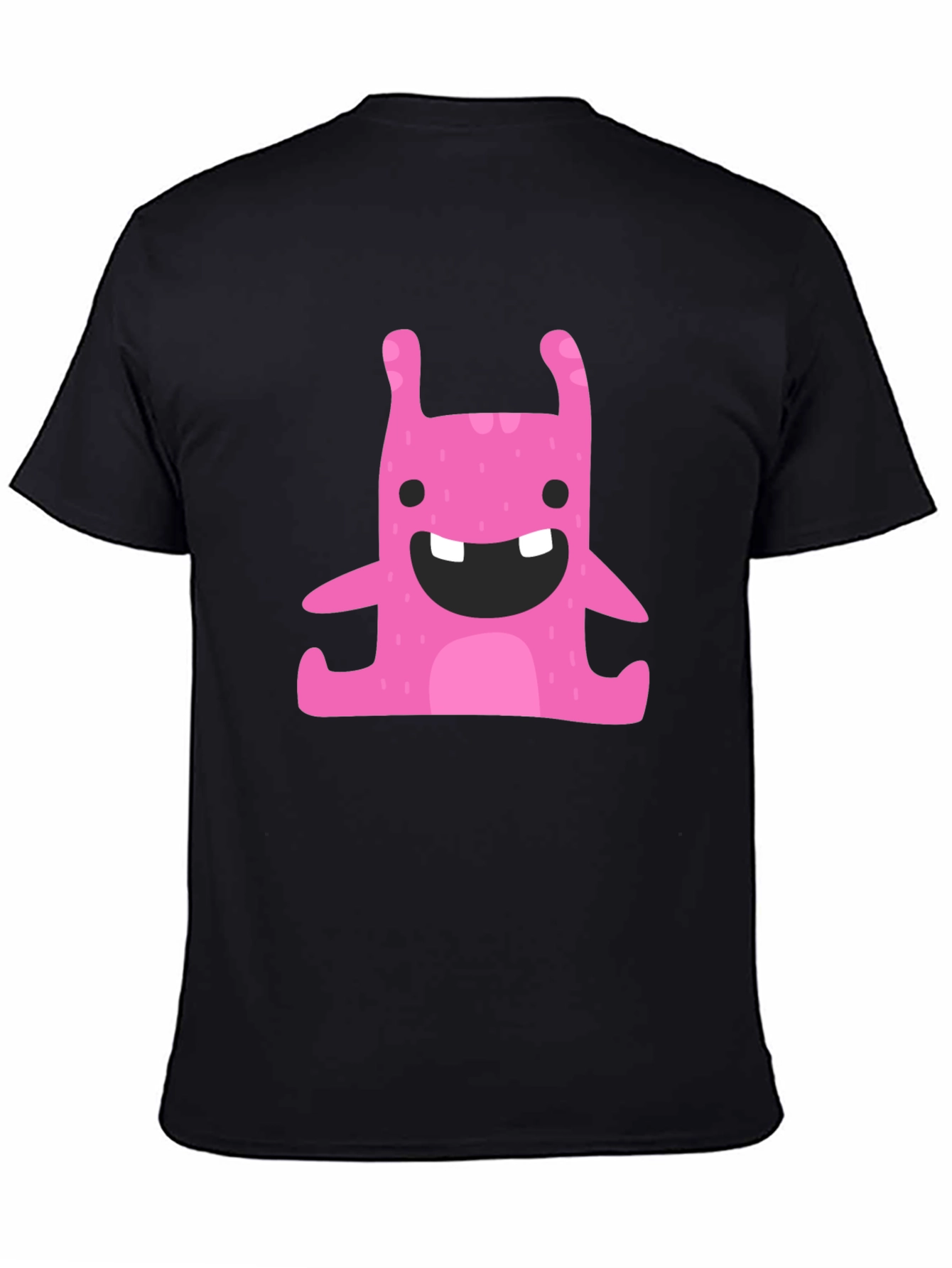Pink Monster Graphic T-Shirt