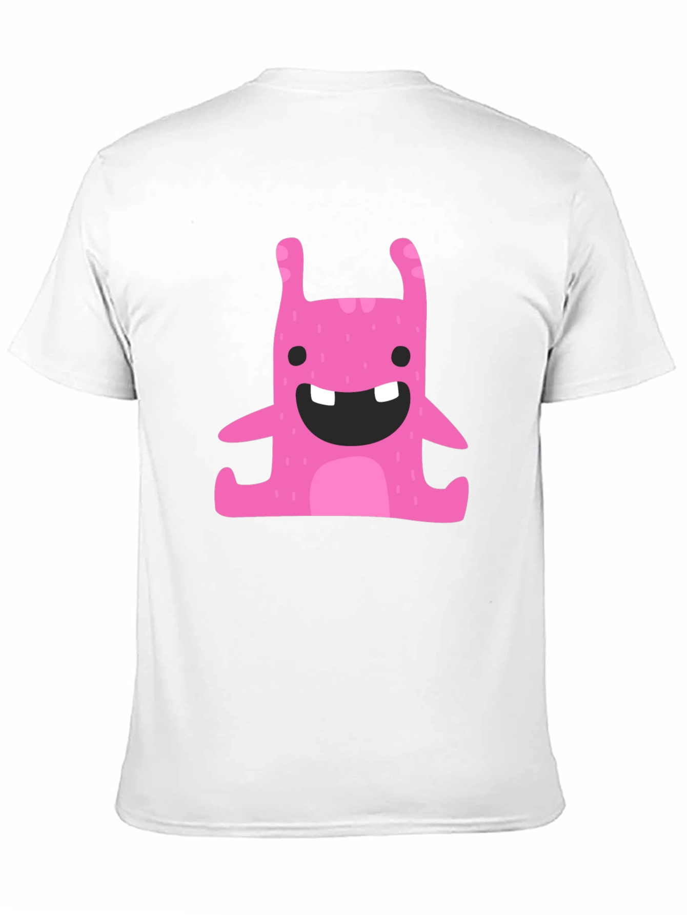Pink Monster Graphic T-Shirt