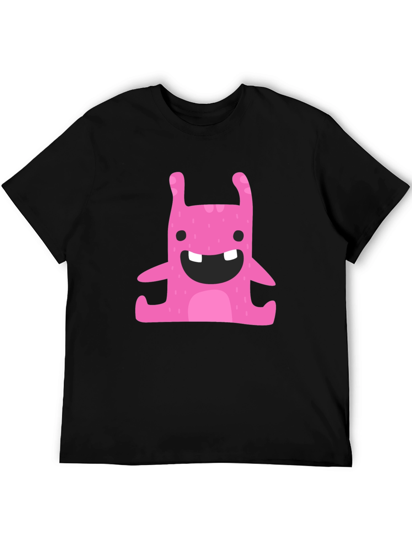 Pink Monster Graphic T-Shirt