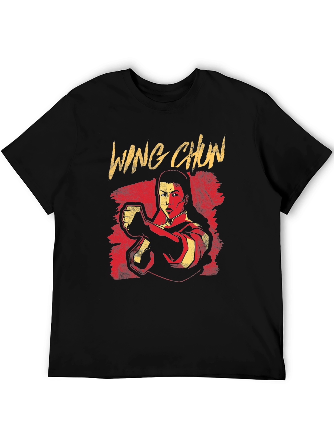 Wing Chun Martial Arts T-Shirt - Black