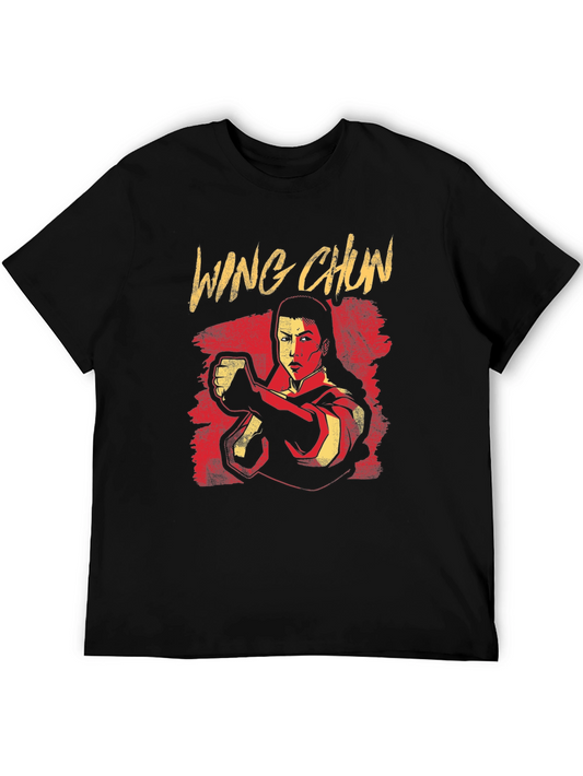 Wing Chun Martial Arts T-Shirt - Black