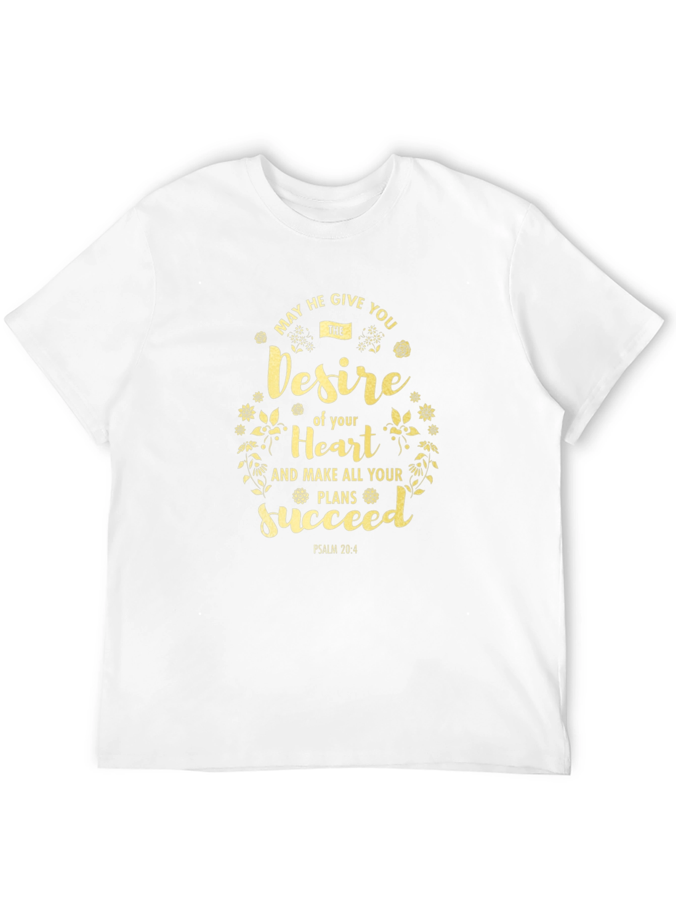 Inspirational Desire of Your Heart Graphic Tee
