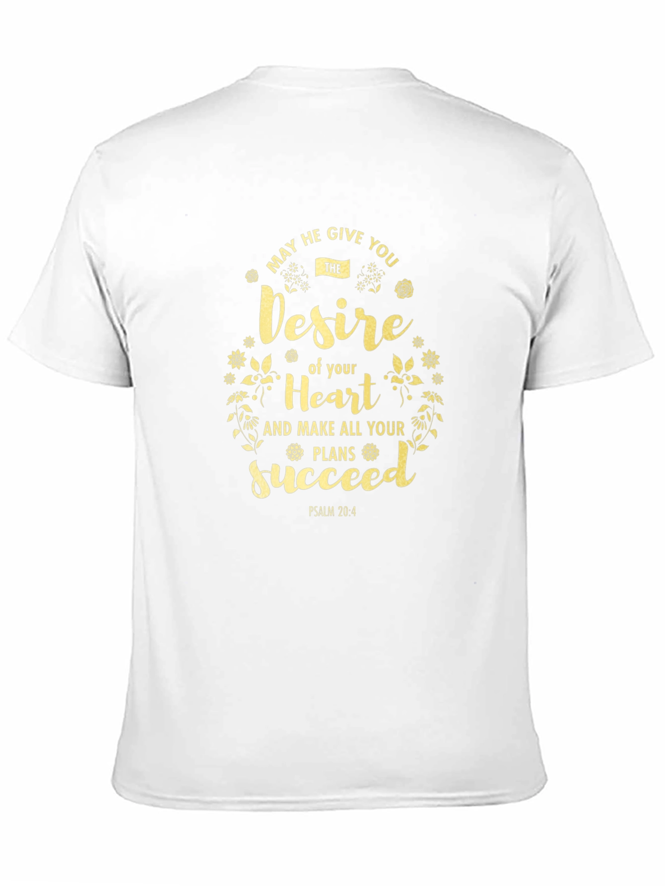 Inspirational Desire of Your Heart Graphic Tee