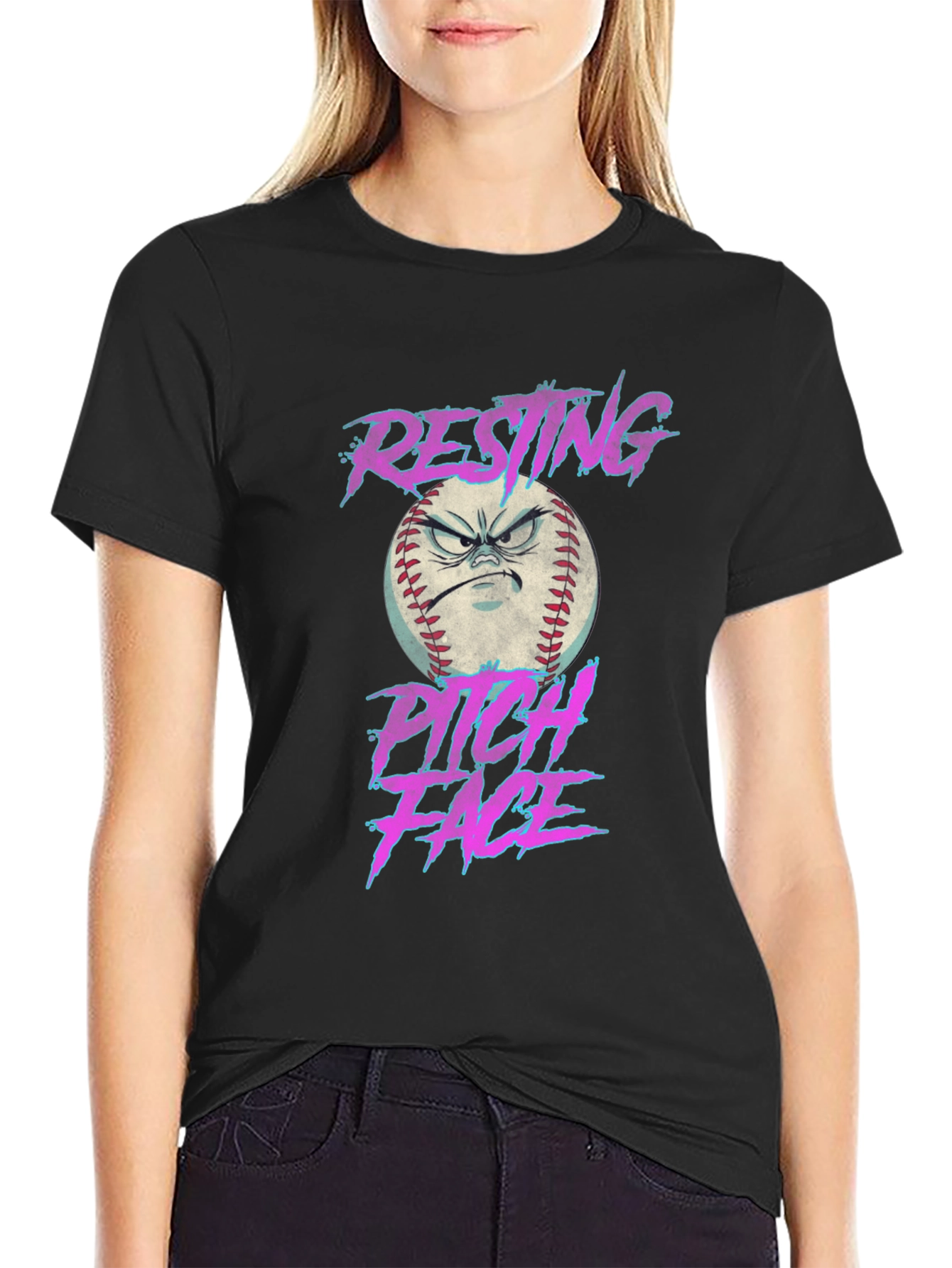 Resting Pitch Face Graphic T-Shirt