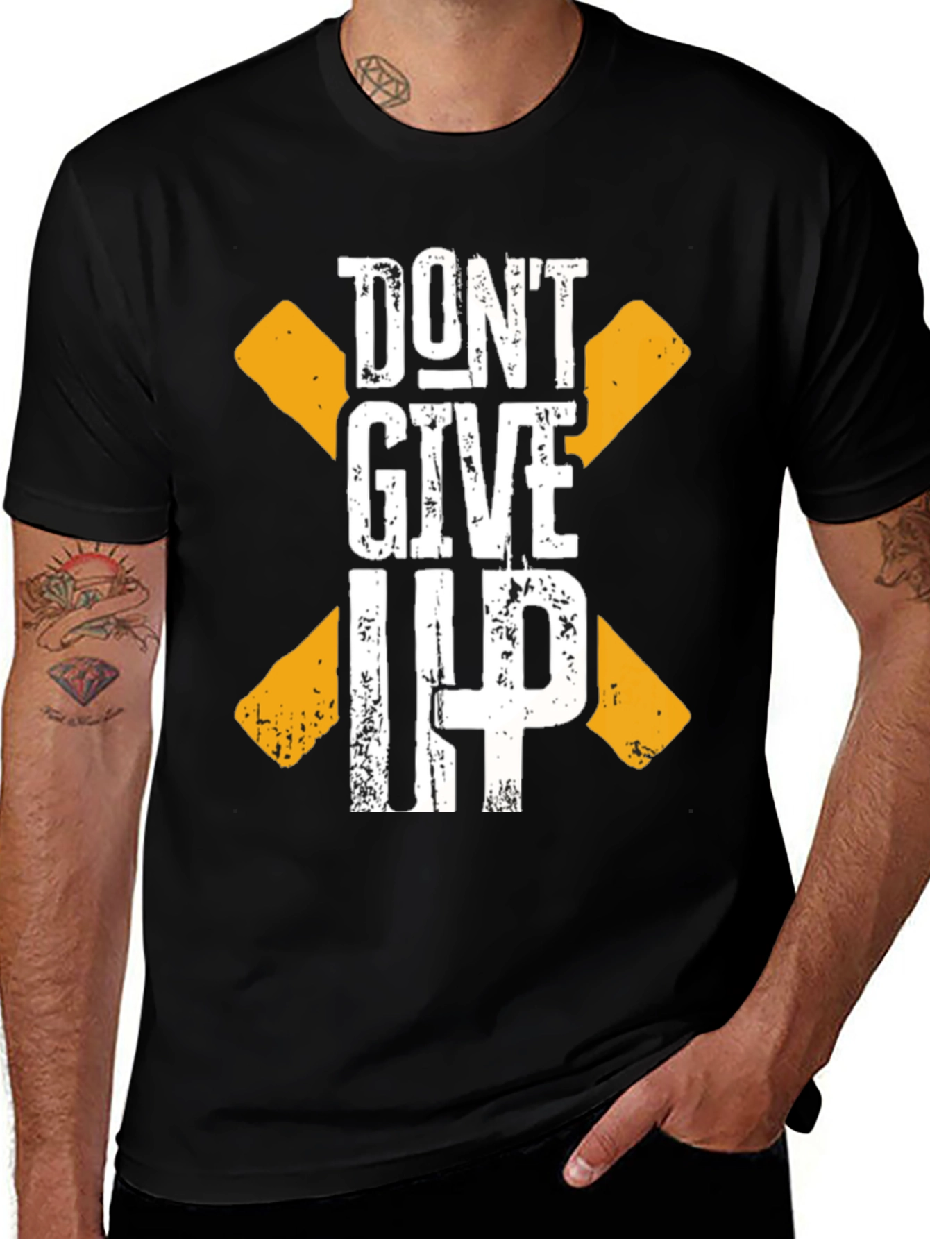 Dont Give Up T-Shirt Graphic Tee