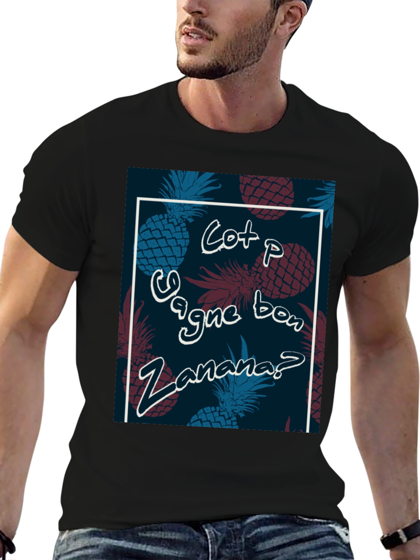 Tropical Pineapple Graphic Tee