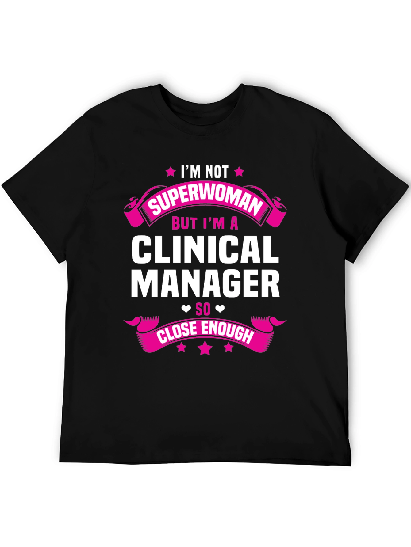Clinical Manager Superwoman Graphic T-Shirt