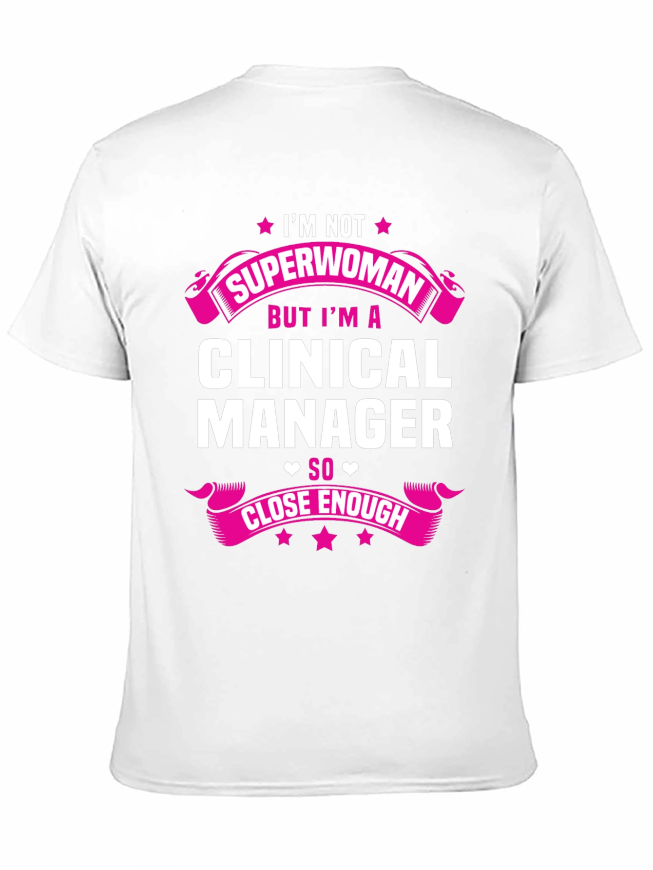 Clinical Manager Superwoman Graphic T-Shirt