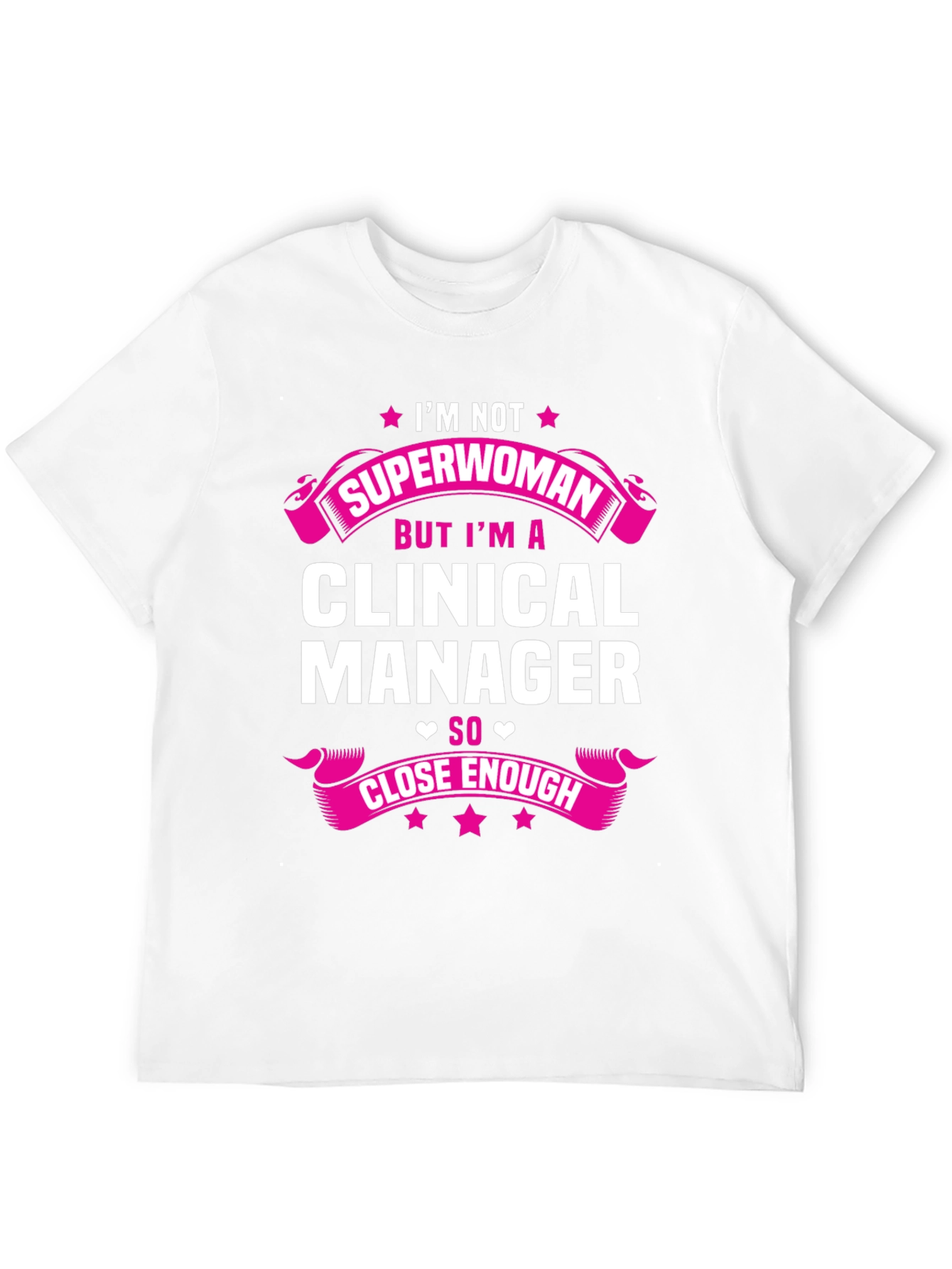 Clinical Manager Superwoman Graphic T-Shirt