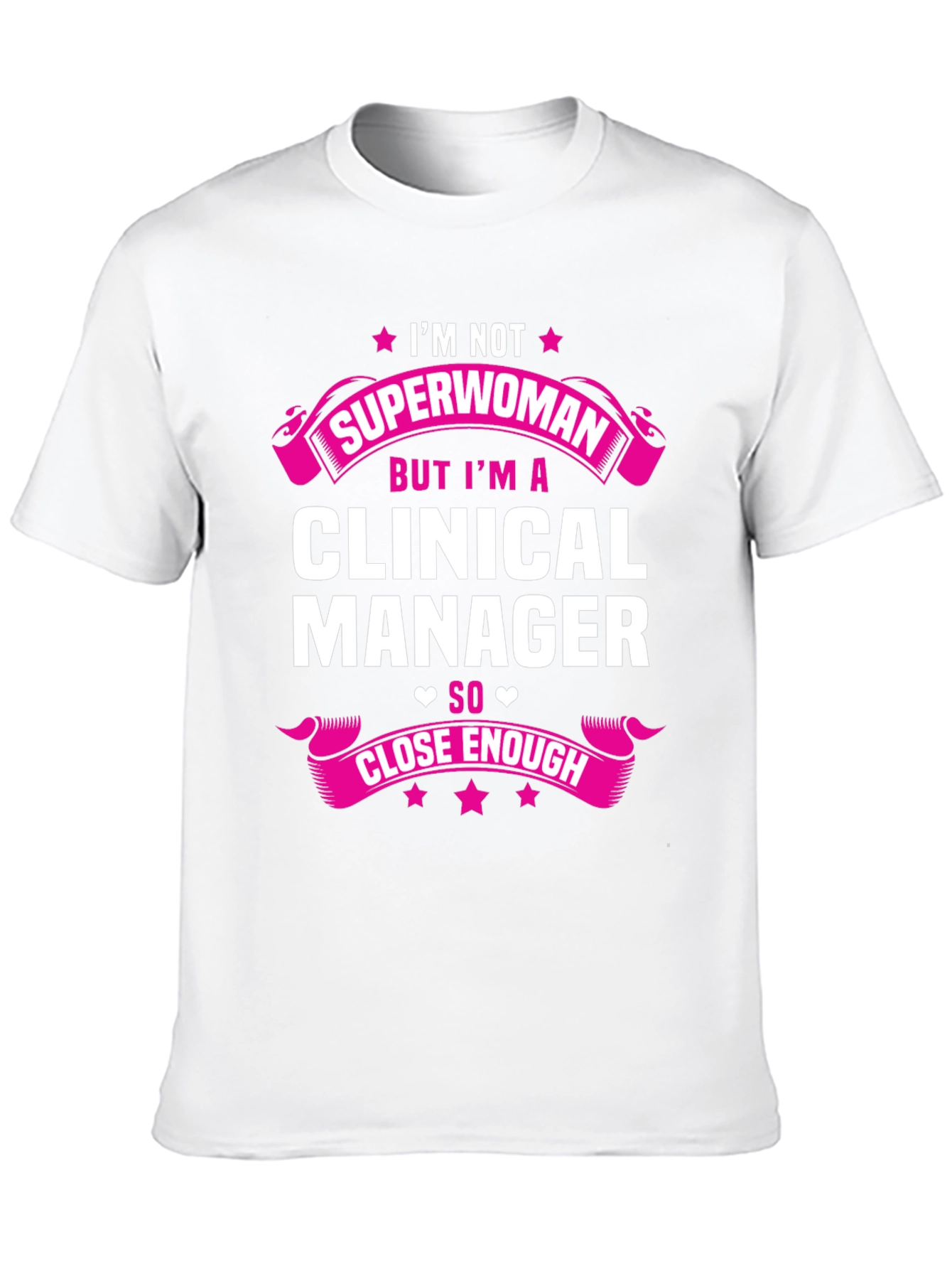 Clinical Manager Superwoman Graphic T-Shirt
