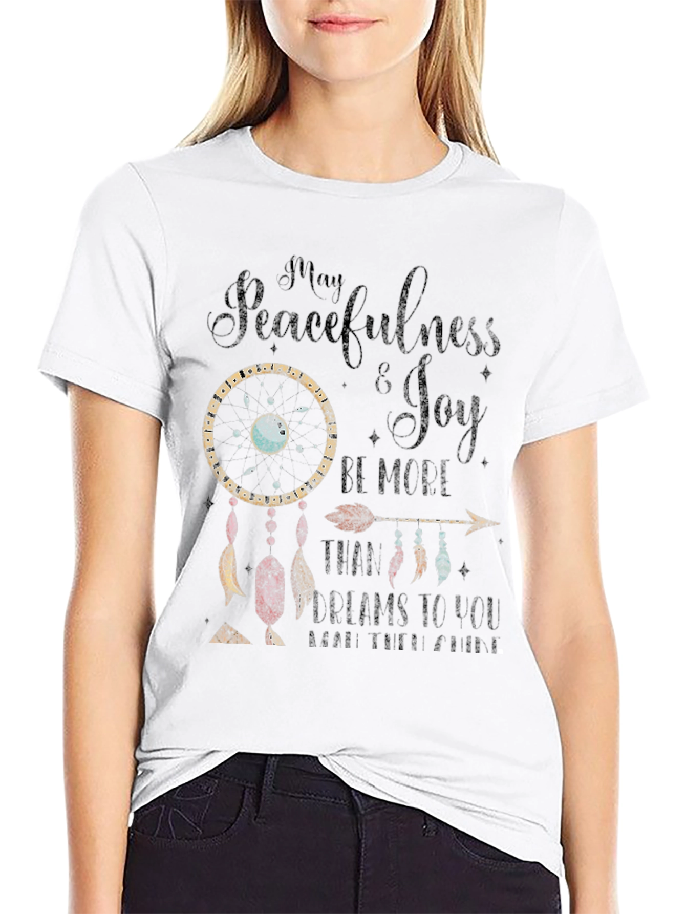 Peacefulness & Joy Dreamcatcher Graphic Tee