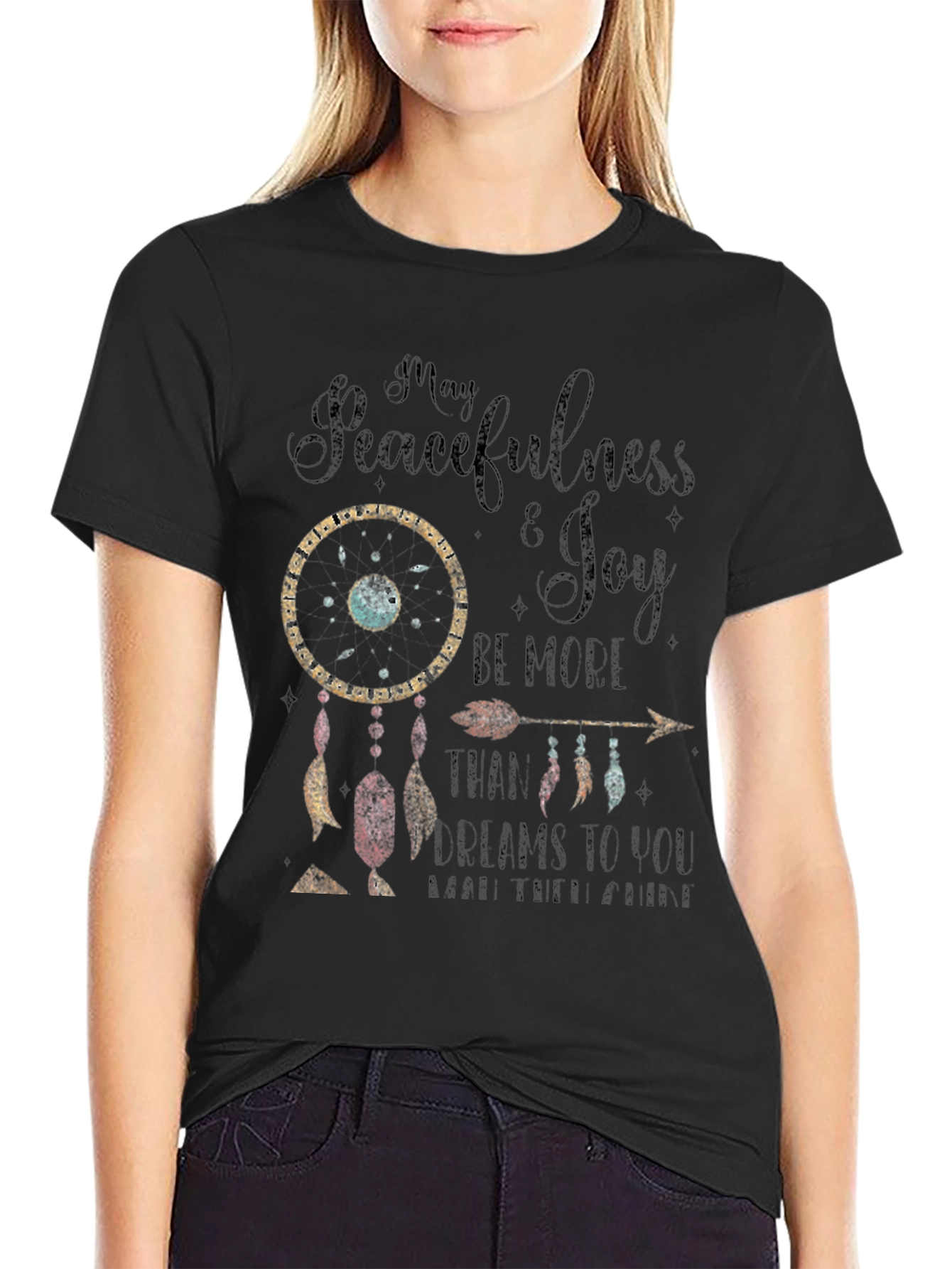 Peacefulness & Joy Dreamcatcher Graphic Tee