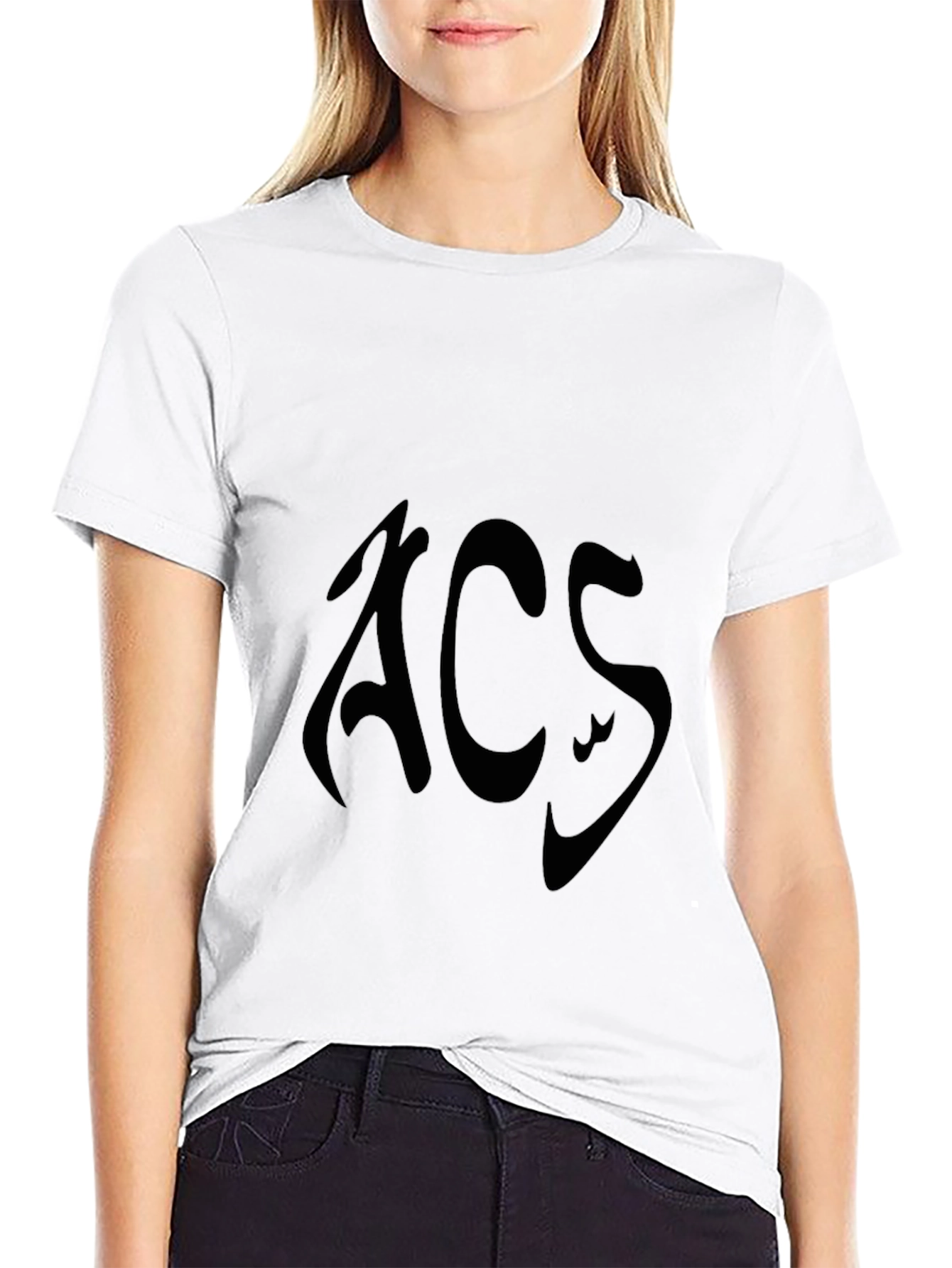Black Graphic Tee - ACS Design