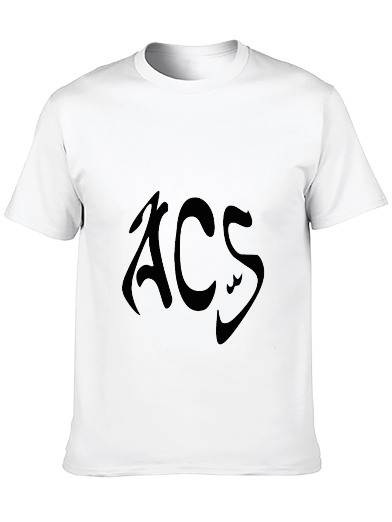 Black Graphic Tee - ACS Design
