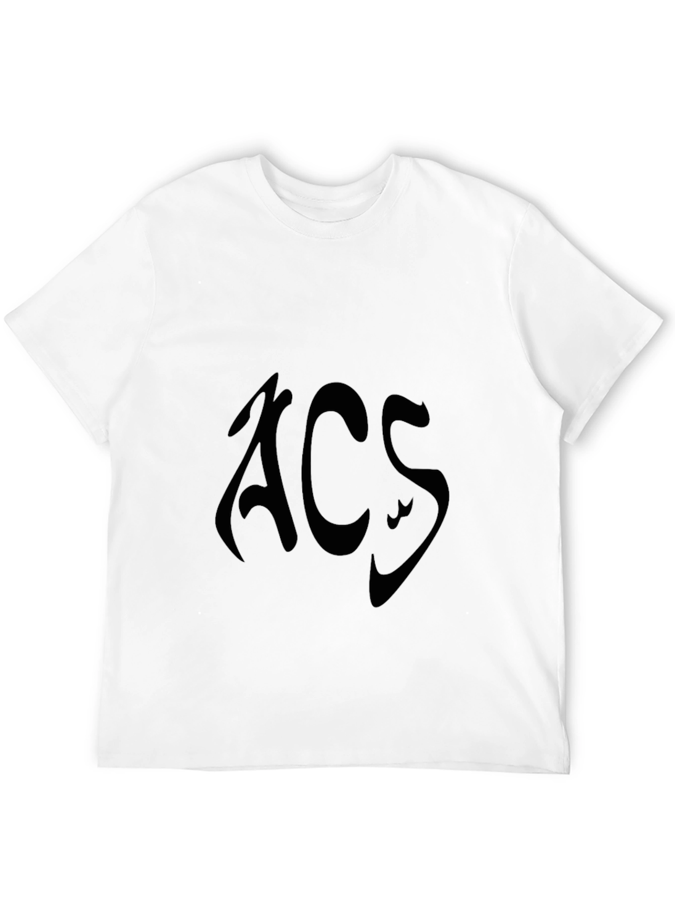 Black Graphic Tee - ACS Design