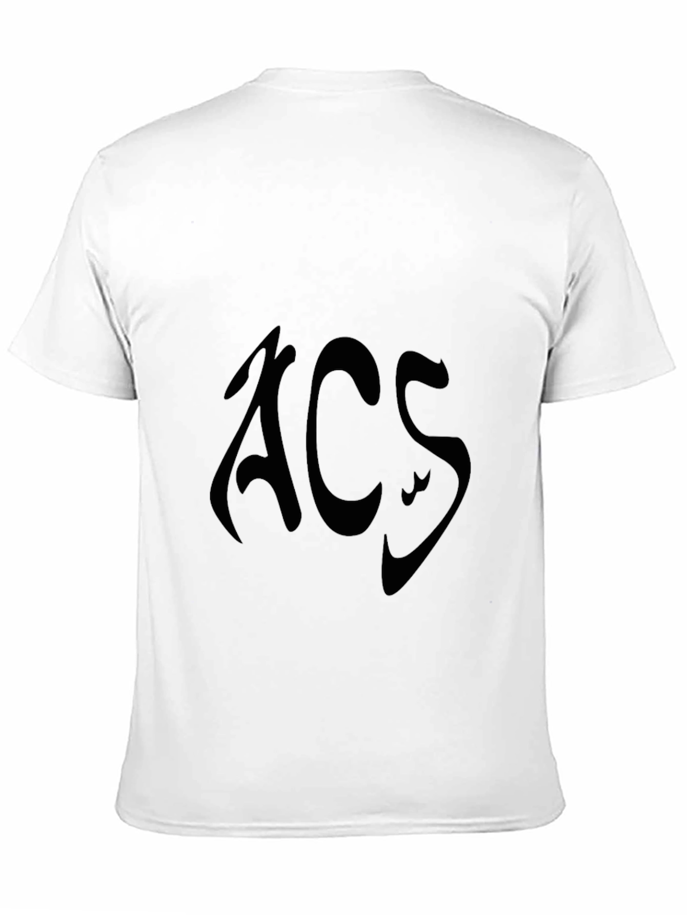 Black Graphic Tee - ACS Design