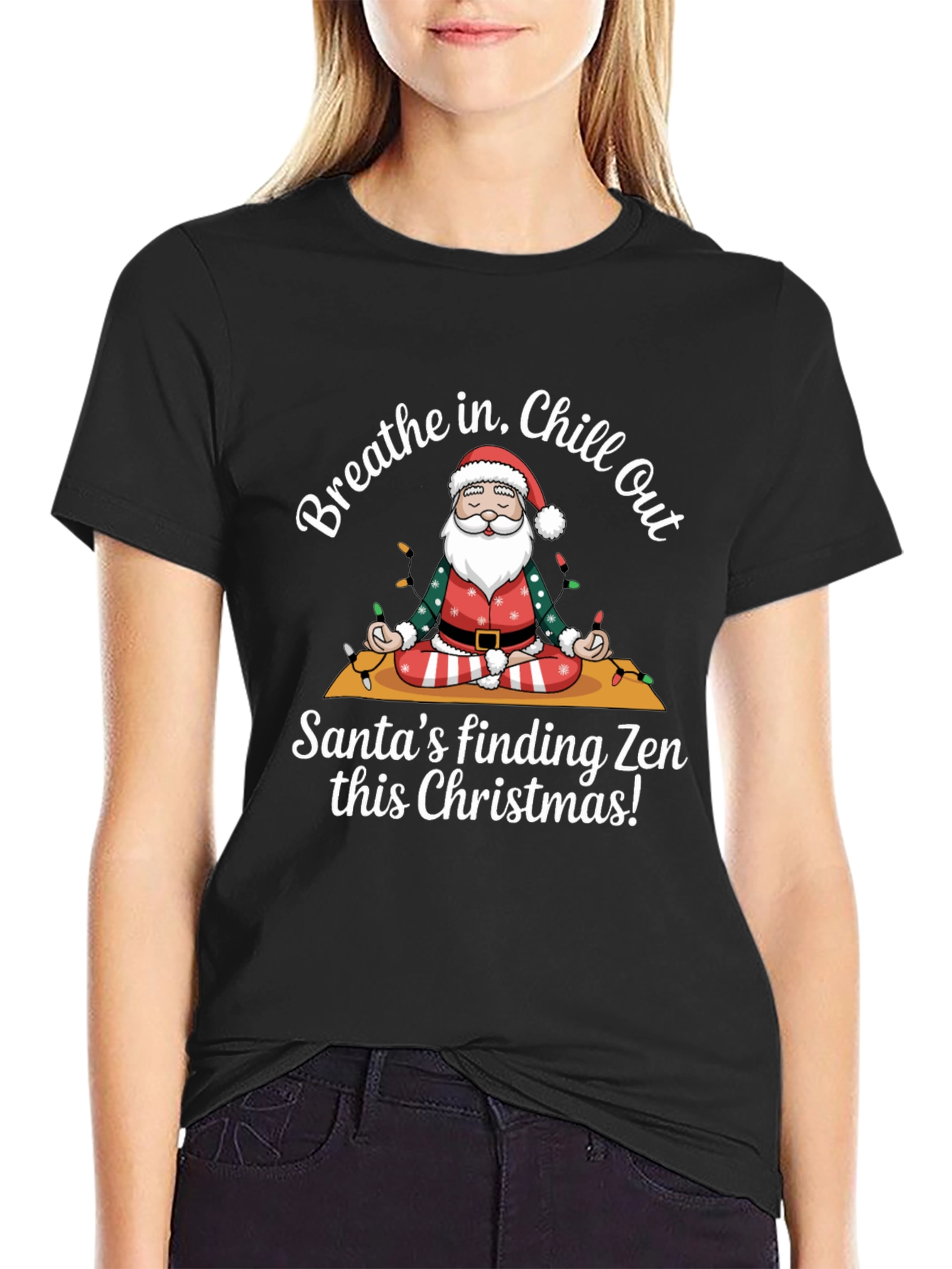 Chill Santa Christmas T-Shirt