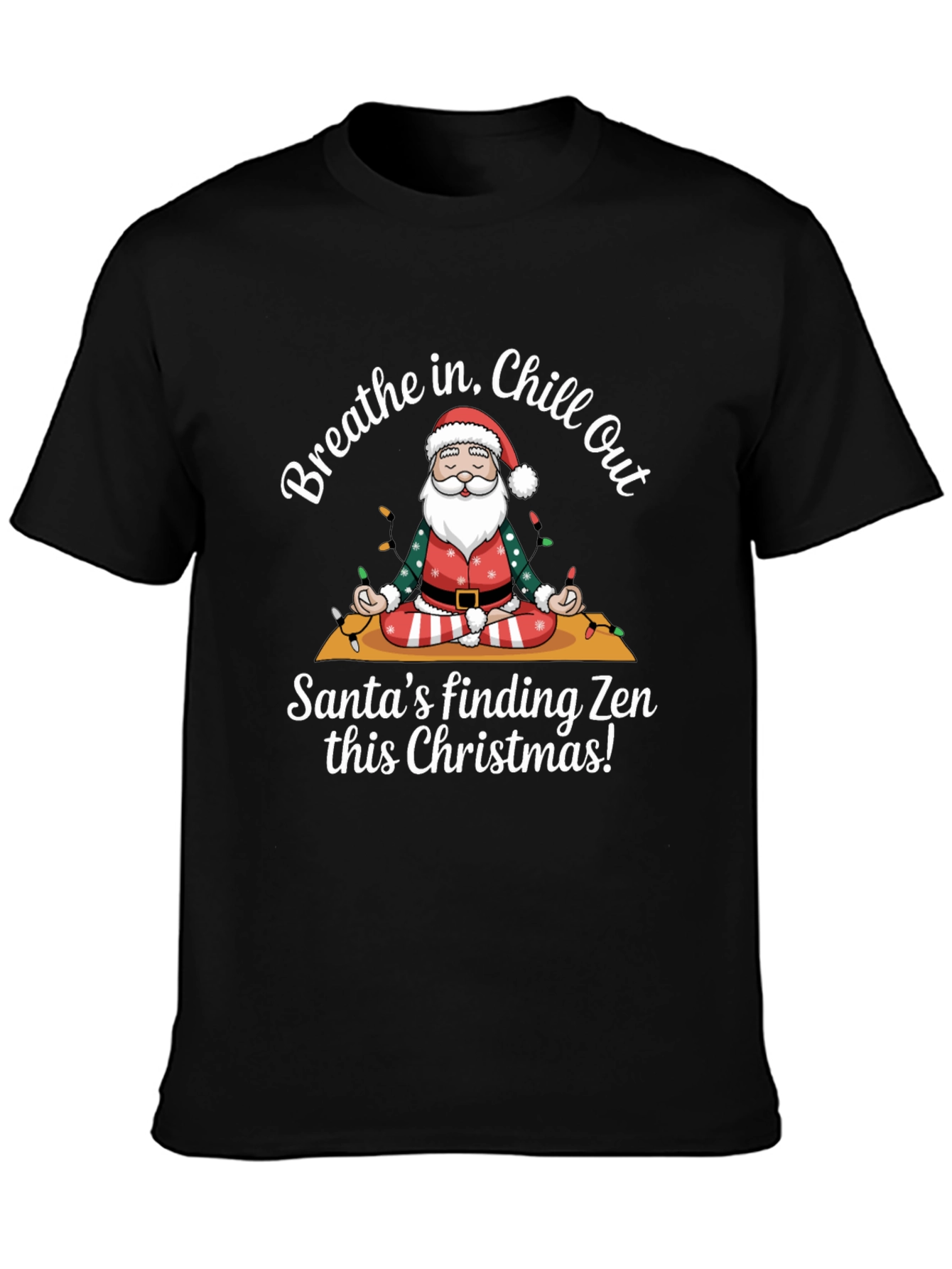 Chill Santa Christmas T-Shirt